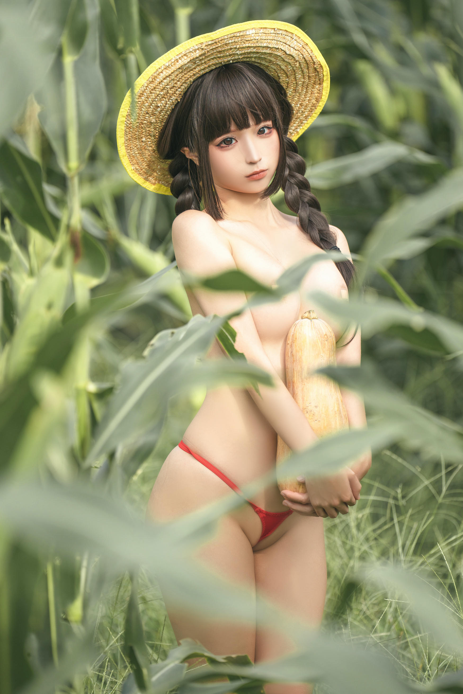 蠢沫沫 NO.198 苞米地的故事 [50P 494MB]_第2集