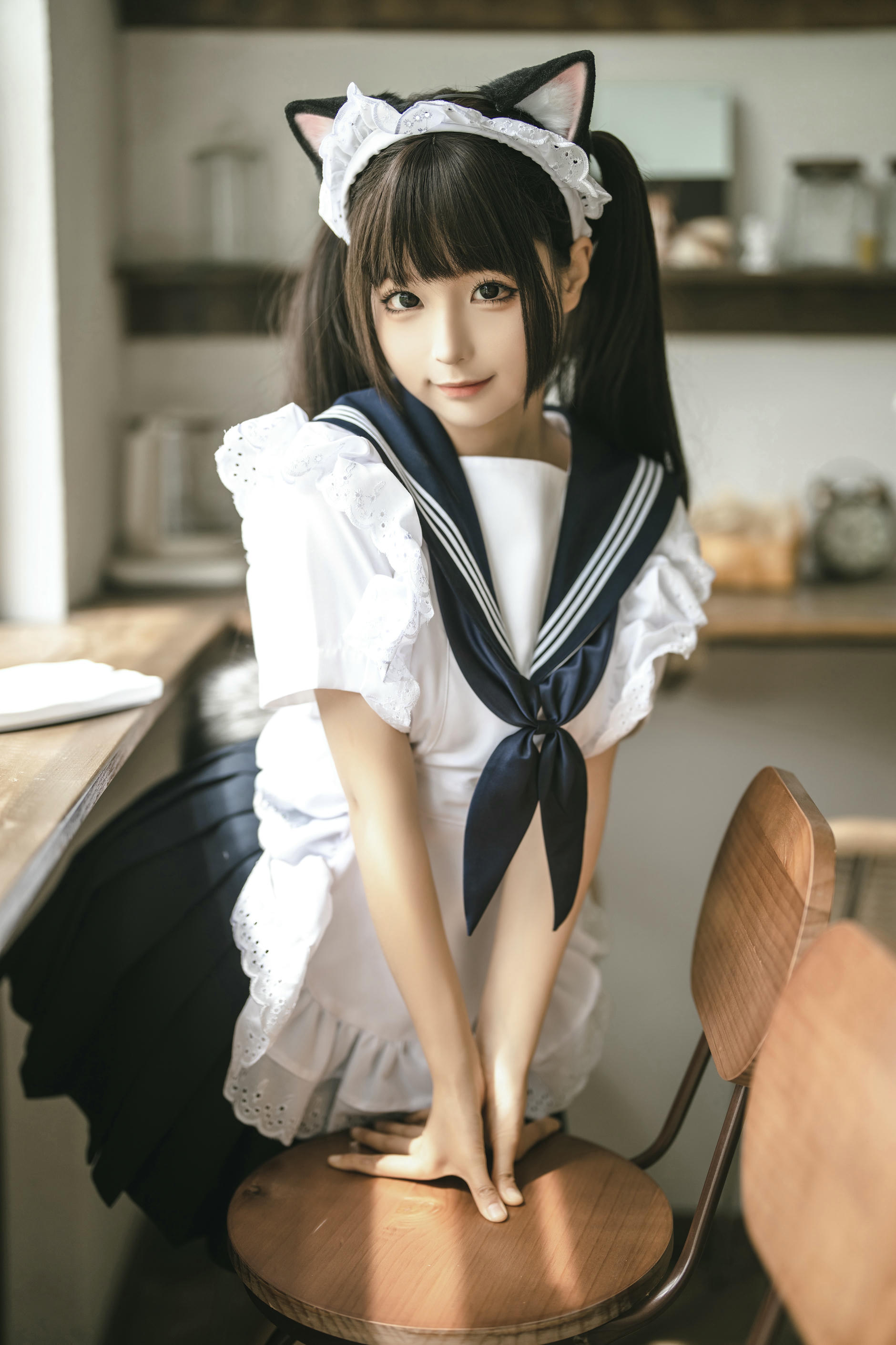 蠢沫沫 NO.222 猫猫女仆[23P-96M]_第1集