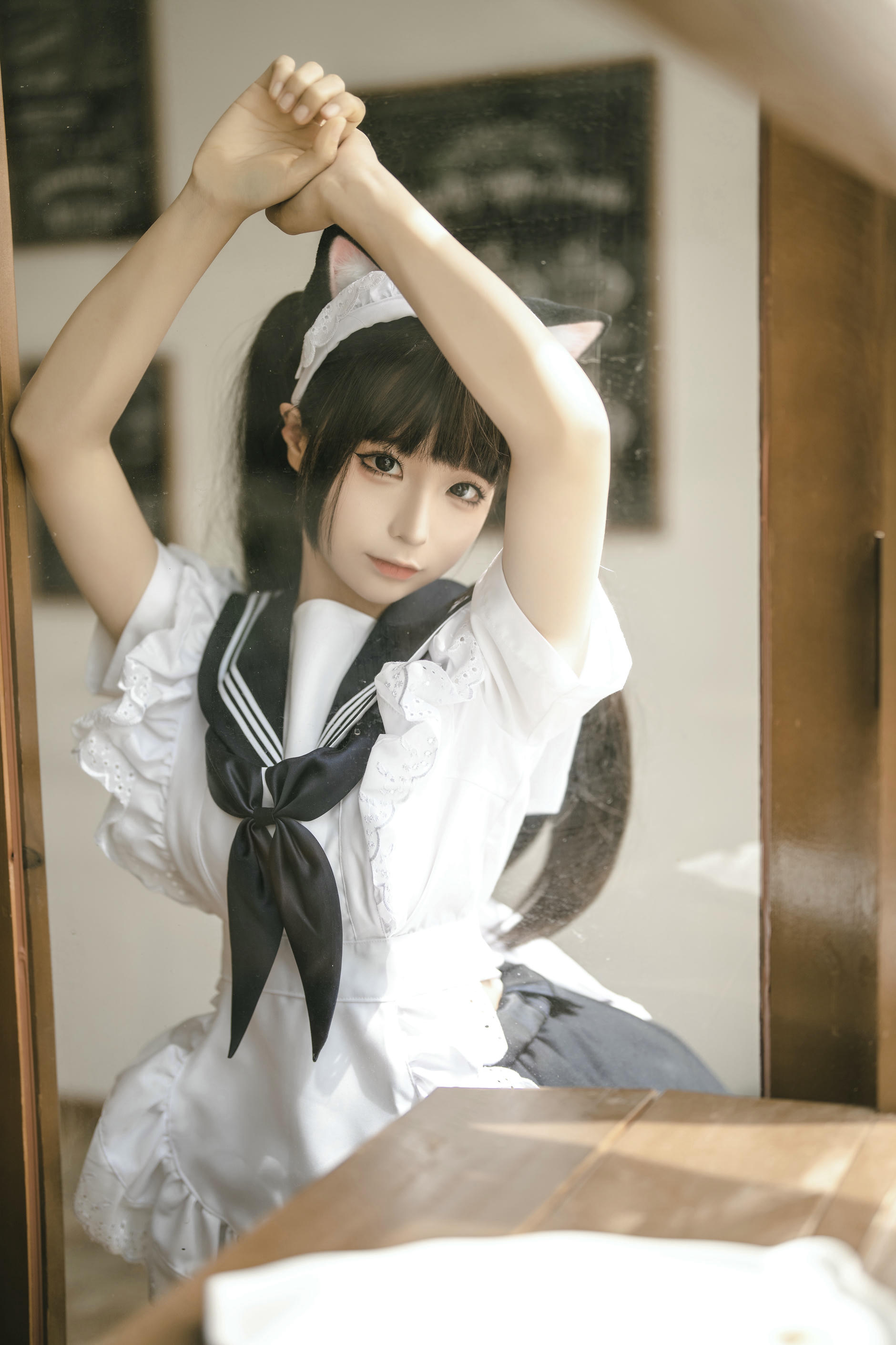 蠢沫沫 NO.222 猫猫女仆[23P-96M]_第1集