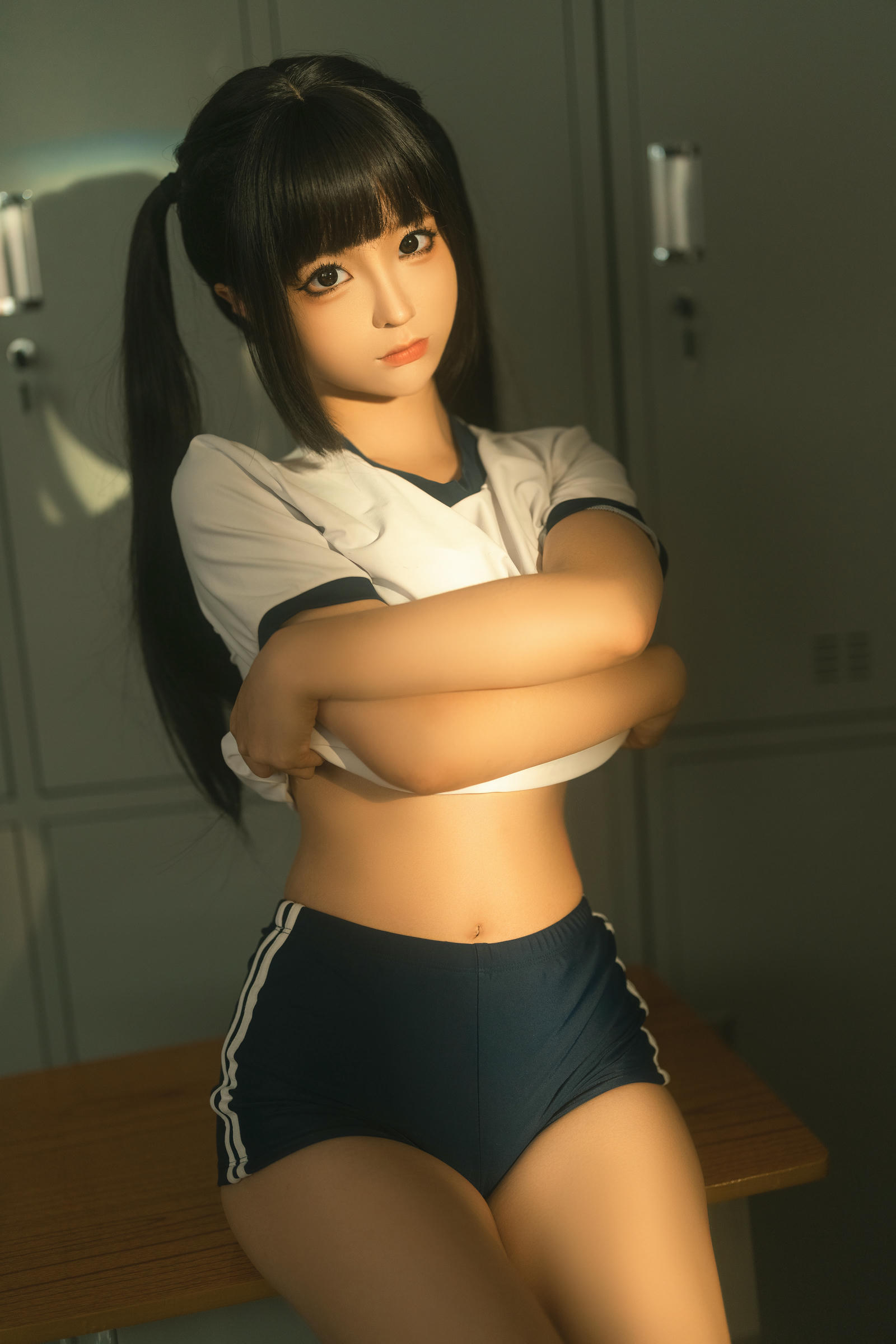 蠢沫沫 NO.223《午后课间》[33P-310MB]_第1集