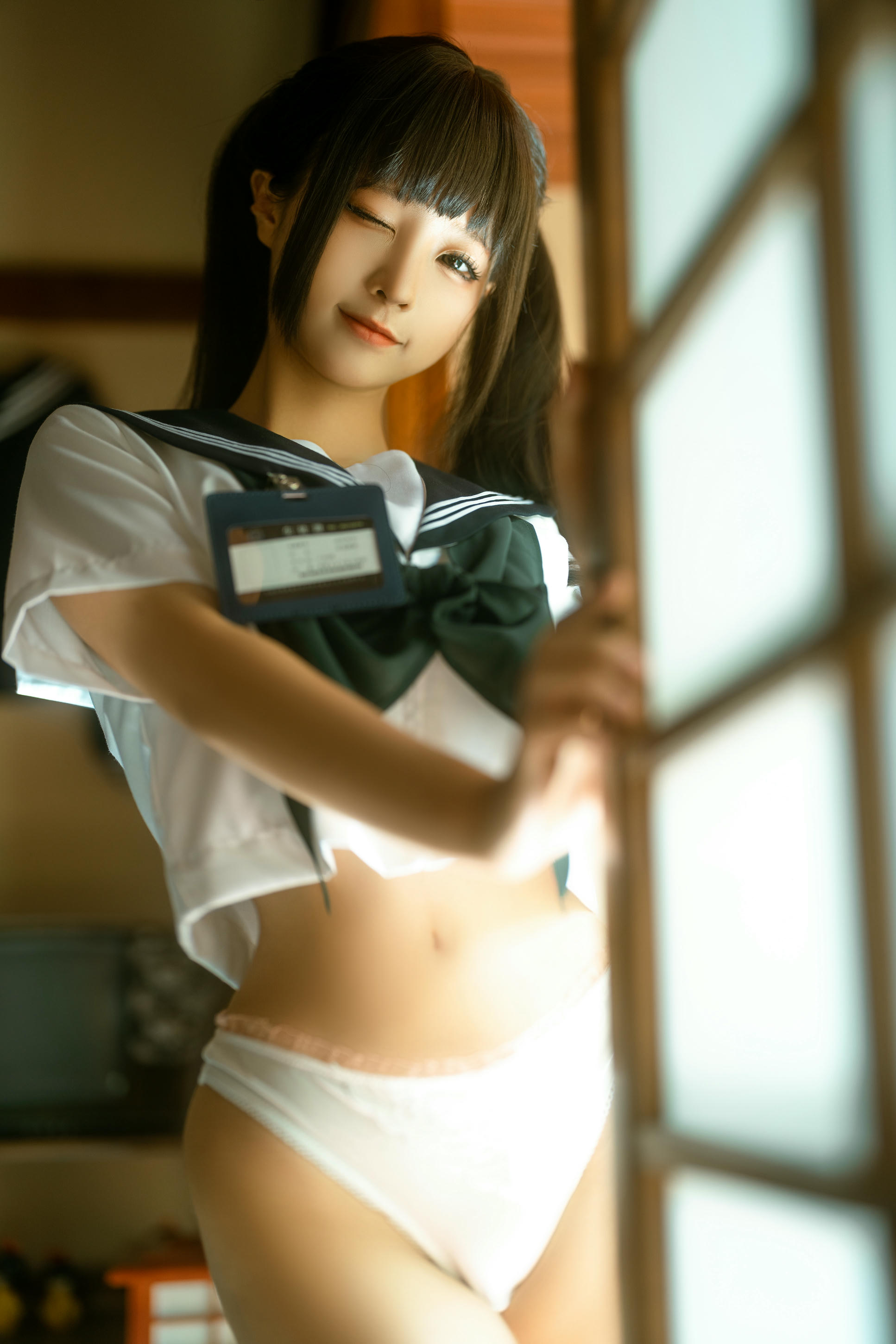 蠢沫沫 NO.253 居家学妹[22P-206M]_第1集