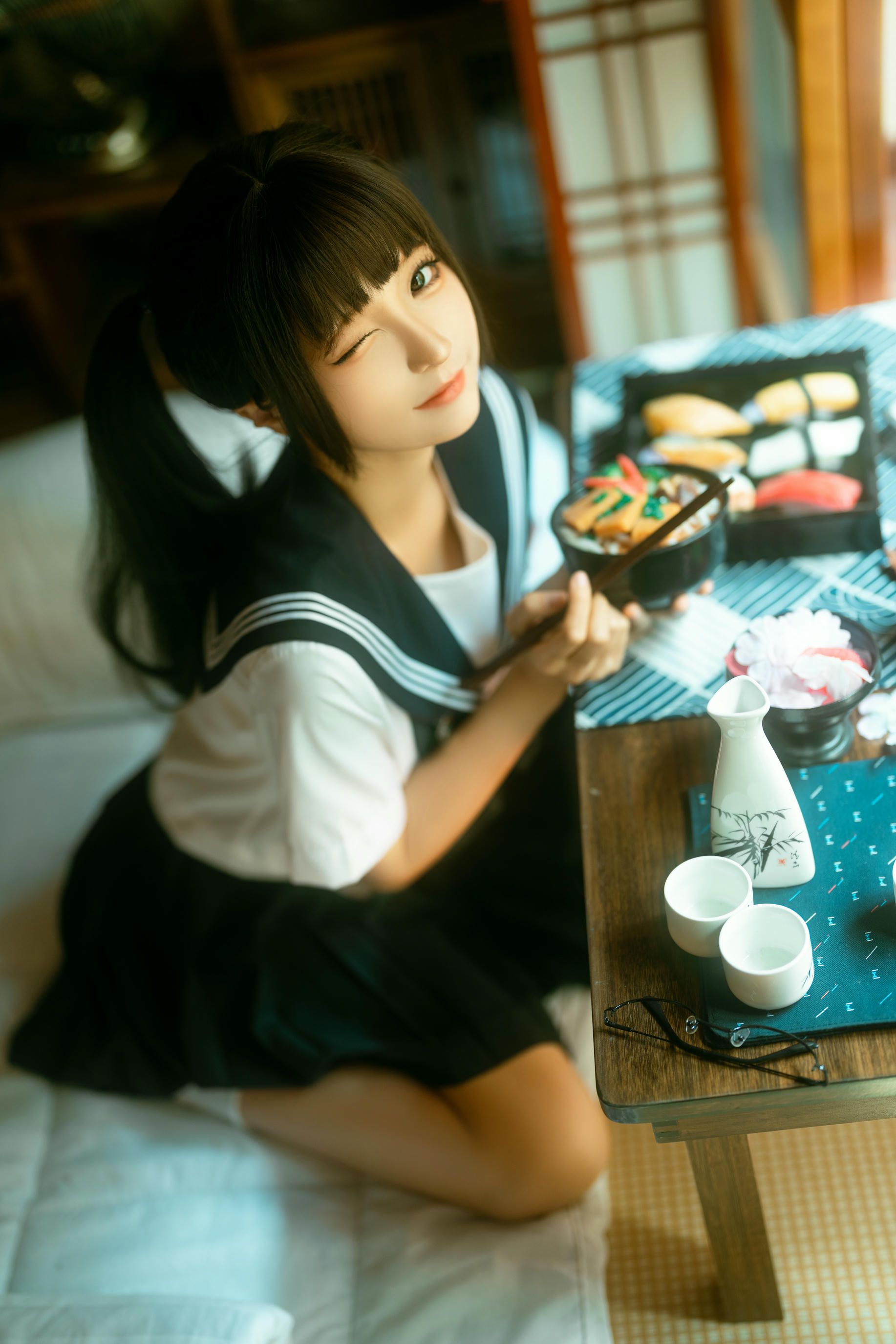 蠢沫沫 NO.253 居家学妹[22P-206M]_第1集