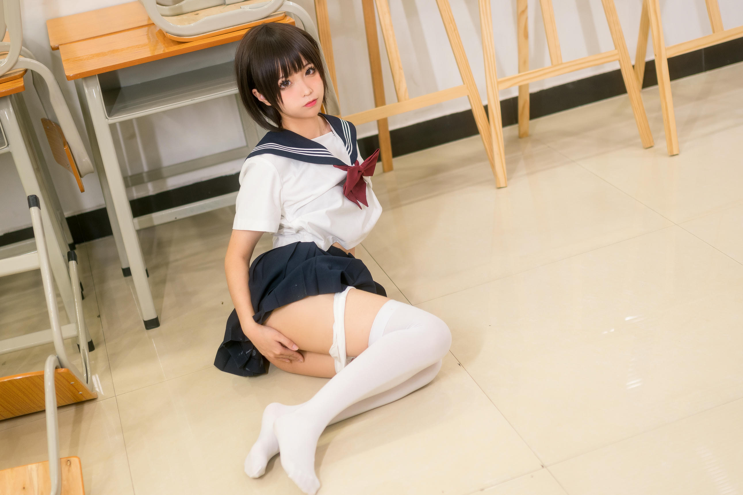 蠢沫沫 NO.027 教室 [61P 485MB]_第3集