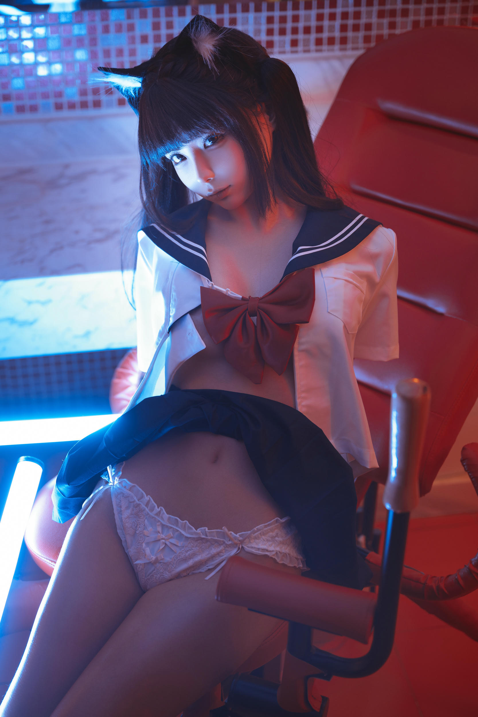 蠢沫沫 NO.290 三月T2订阅《另一面》[57P 596MB]_第2集