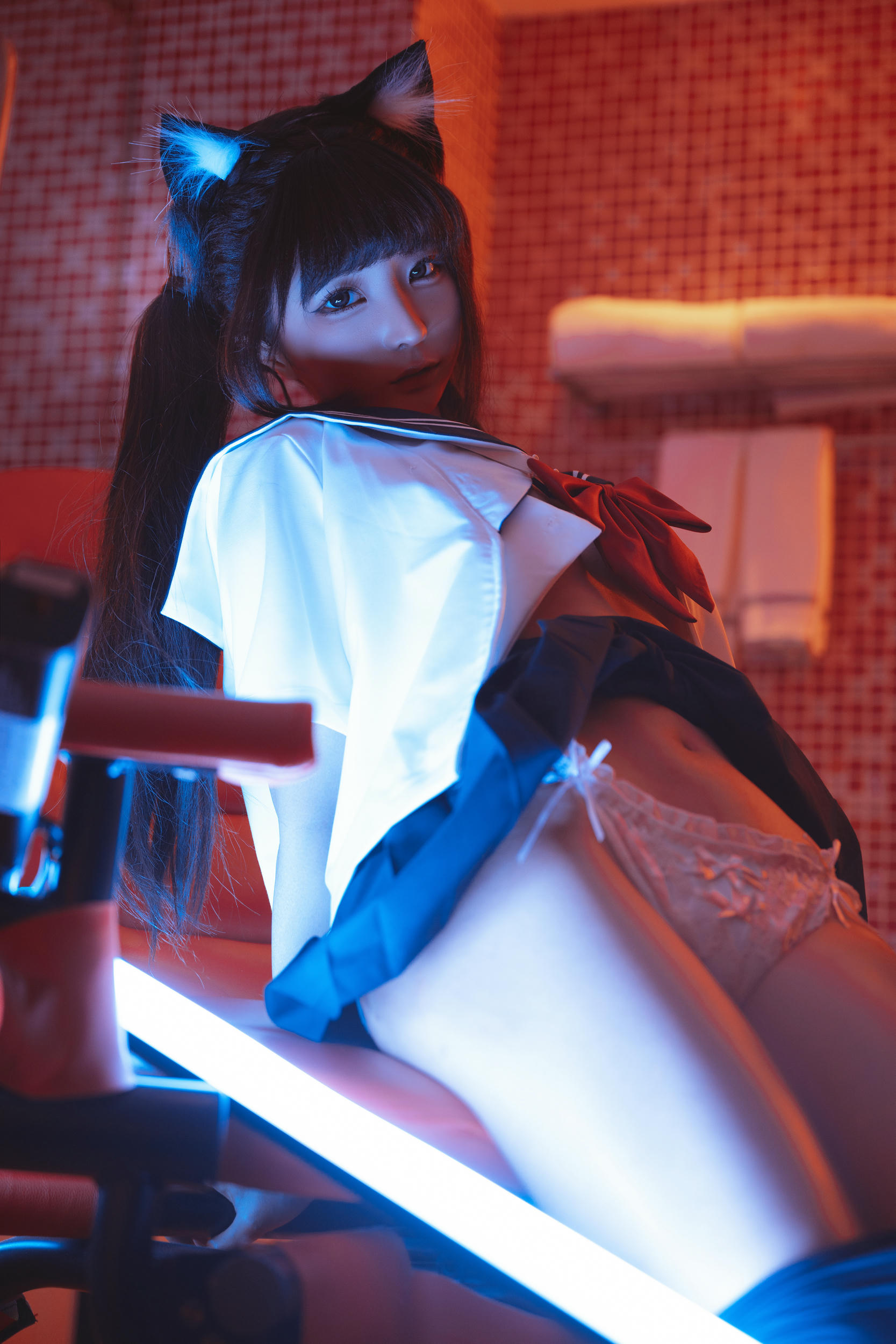 蠢沫沫 NO.290 三月T2订阅《另一面》[57P 596MB]_第2集
