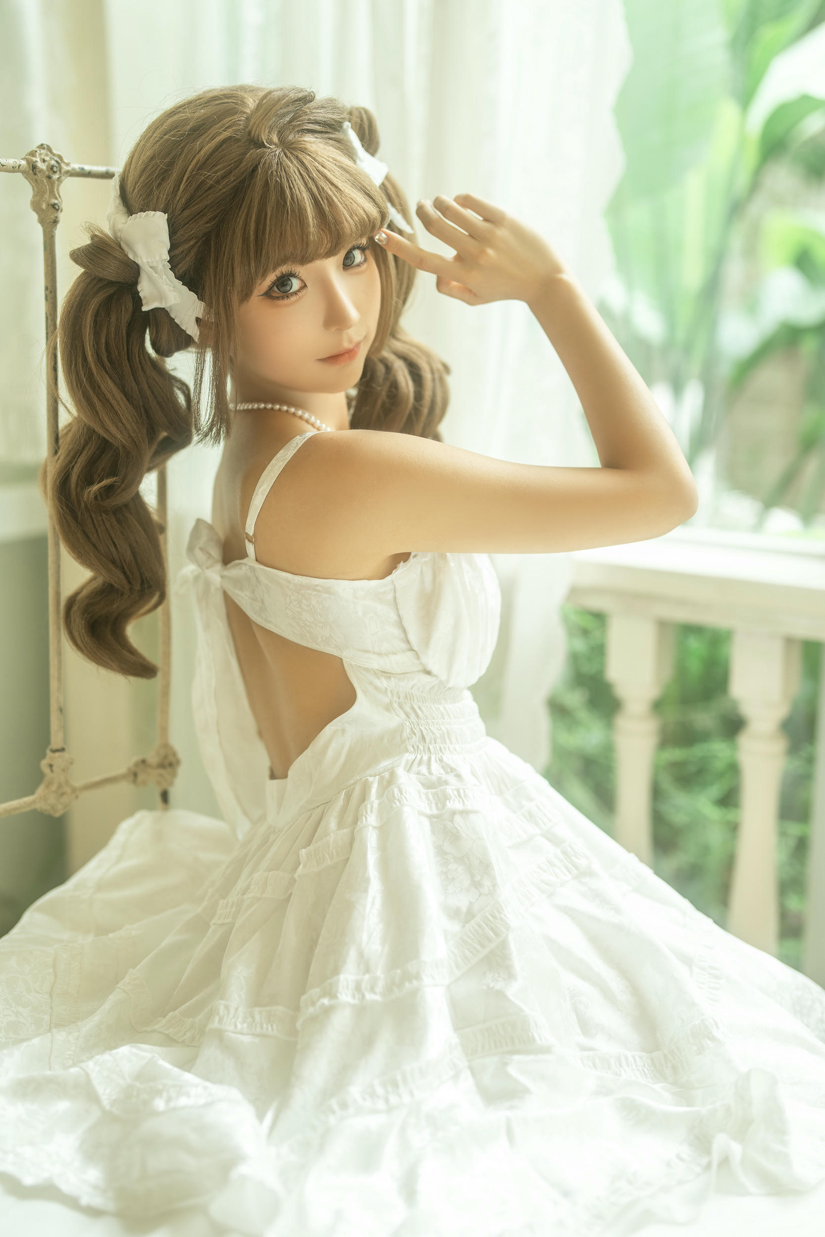 蠢沫沫 NO.292 三月T3赠品《花床》[34P 225MB]_第1集