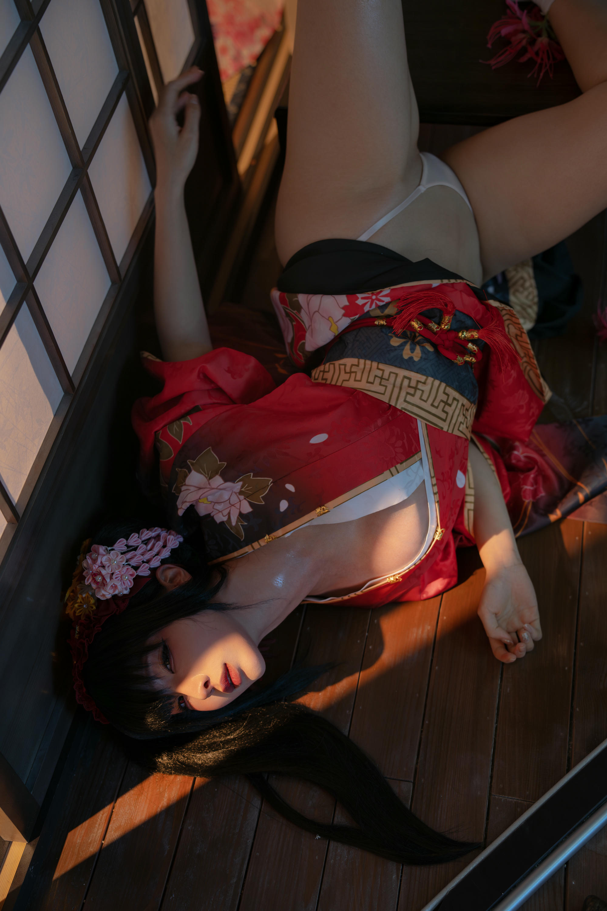 蠢沫沫 NO.310 狂三和服cos [261P9V-2.40GB]-狂三 正片 [147P-1.25GB]_第2集