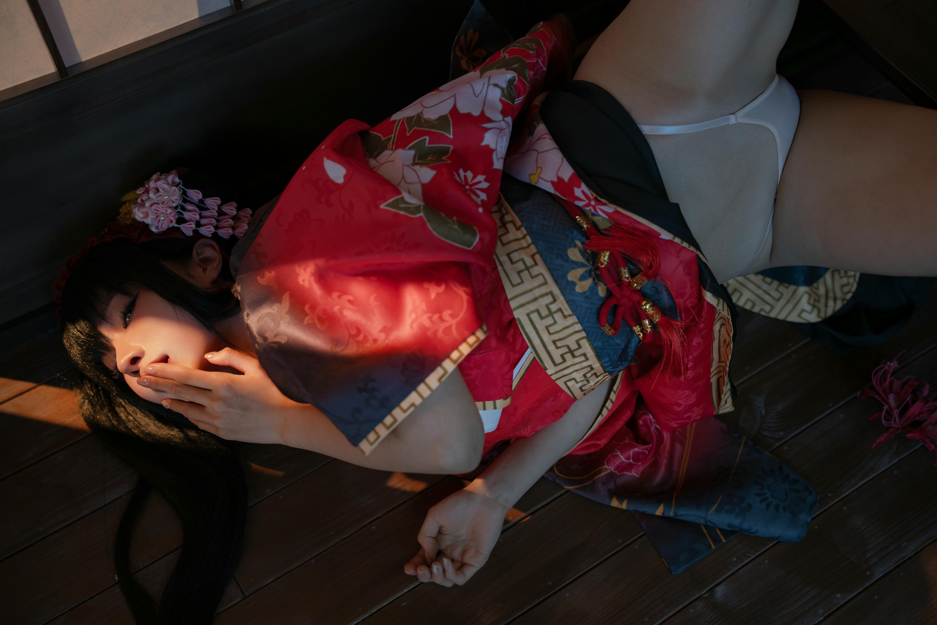 蠢沫沫 NO.310 狂三和服cos [261P9V-2.40GB]-狂三 正片 [147P-1.25GB]_第2集
