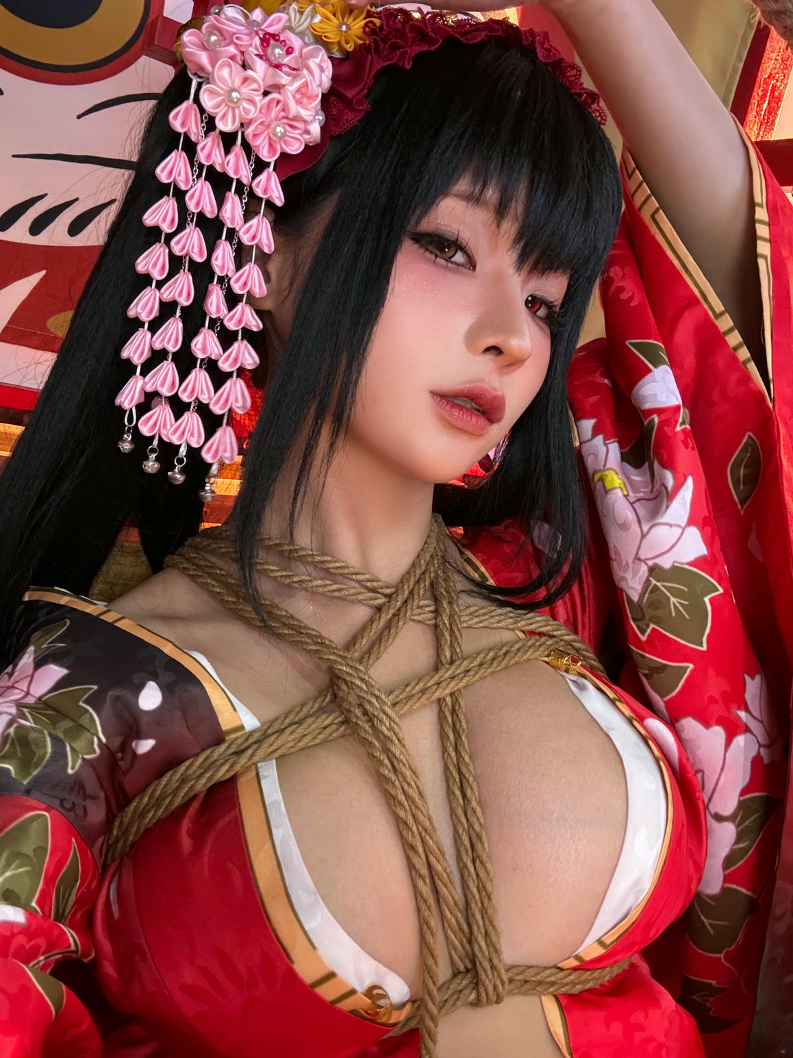 蠢沫沫 NO.310 狂三和服cos [261P9V-2.40GB]-狂三 花絮 [114P5V-582MB]_第1集
