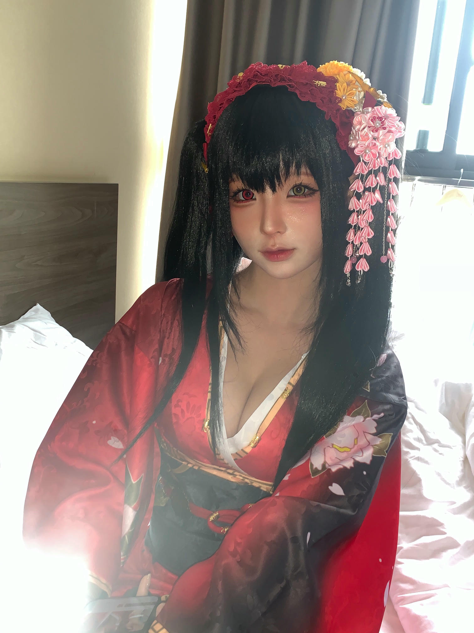 蠢沫沫 NO.310 狂三和服cos [261P9V-2.40GB]-狂三 花絮 [114P5V-582MB]_第2集