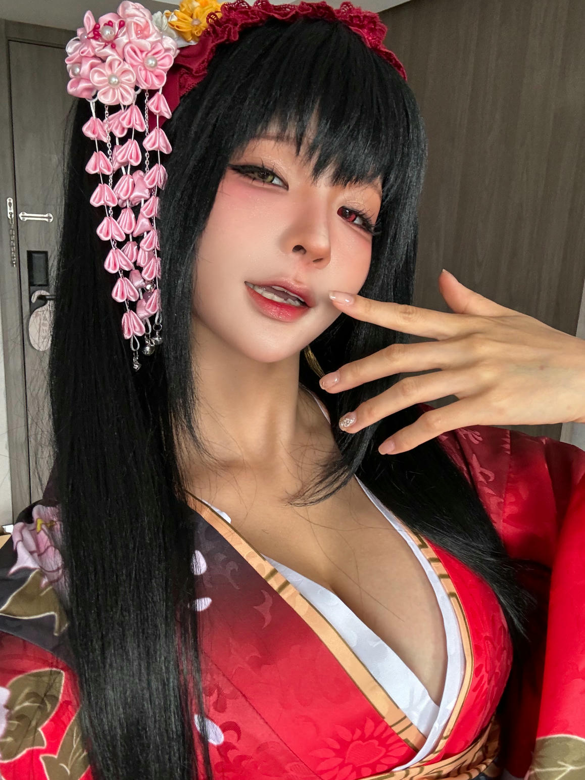 蠢沫沫 NO.310 狂三和服cos [261P9V-2.40GB]-狂三 花絮 [114P5V-582MB]_第1集