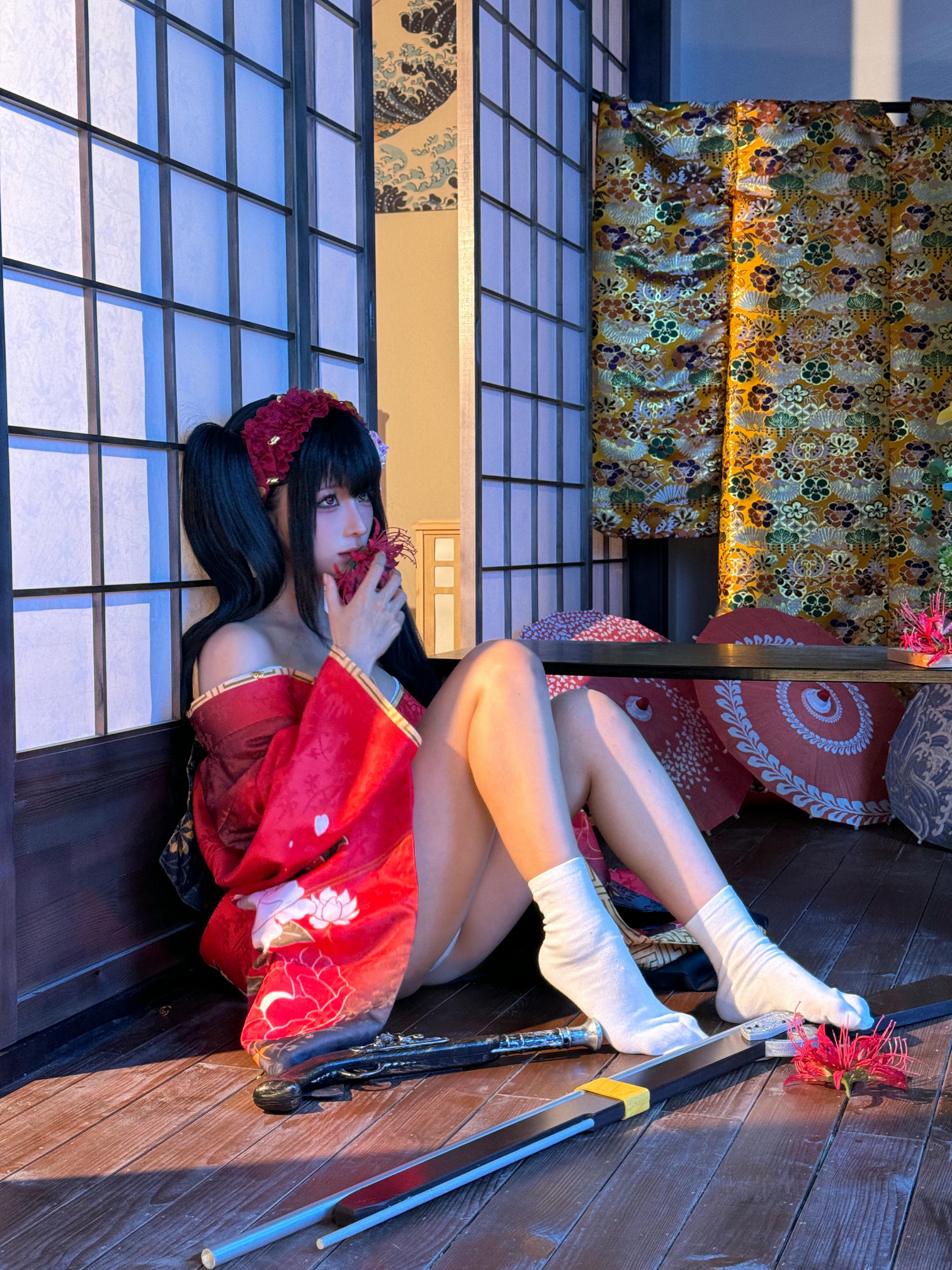 蠢沫沫 NO.310 狂三和服cos [261P9V-2.40GB]-狂三 花絮 [114P5V-582MB]_第1集