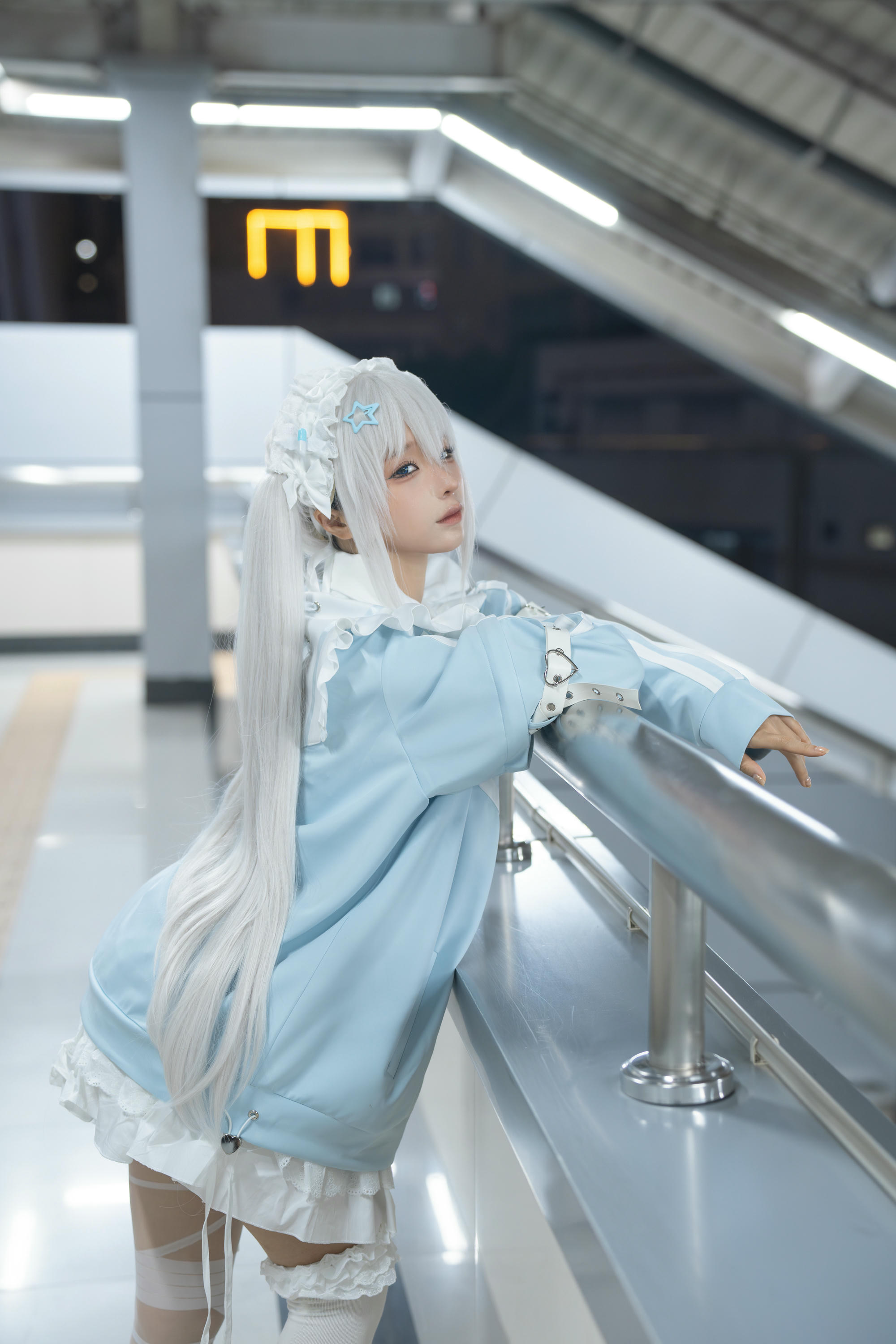 蠢沫沫 NO.325 水色 [244P2V-1.97GB]-水色-正片_第1集