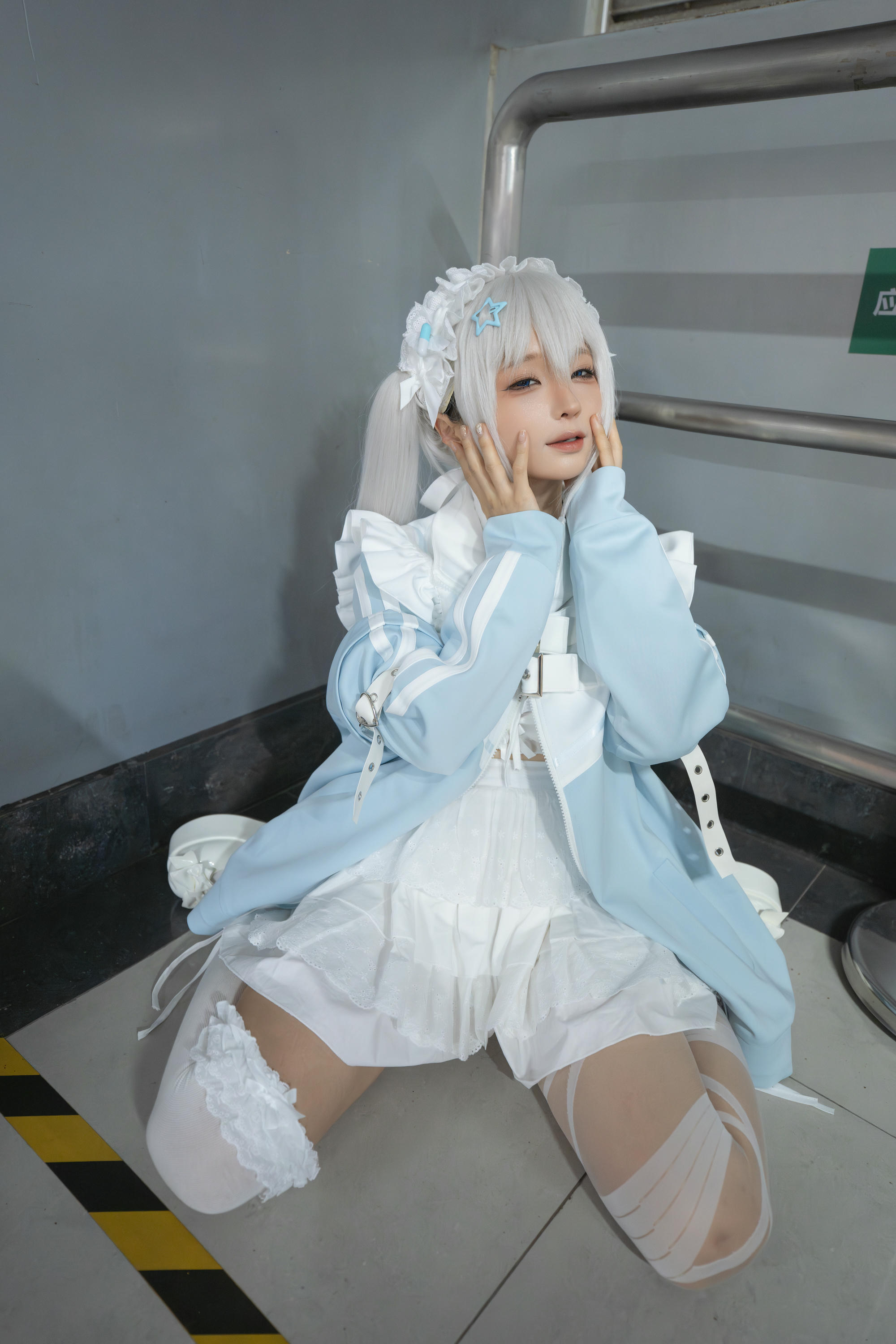 蠢沫沫 NO.325 水色 [244P2V-1.97GB]-水色-正片_第1集
