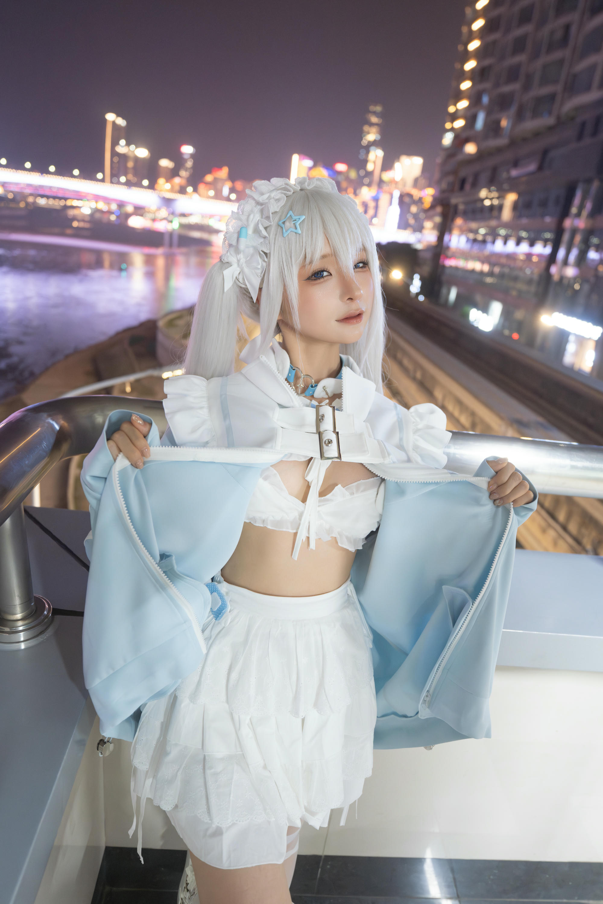 蠢沫沫 NO.325 水色 [244P2V-1.97GB]-水色-正片_第1集