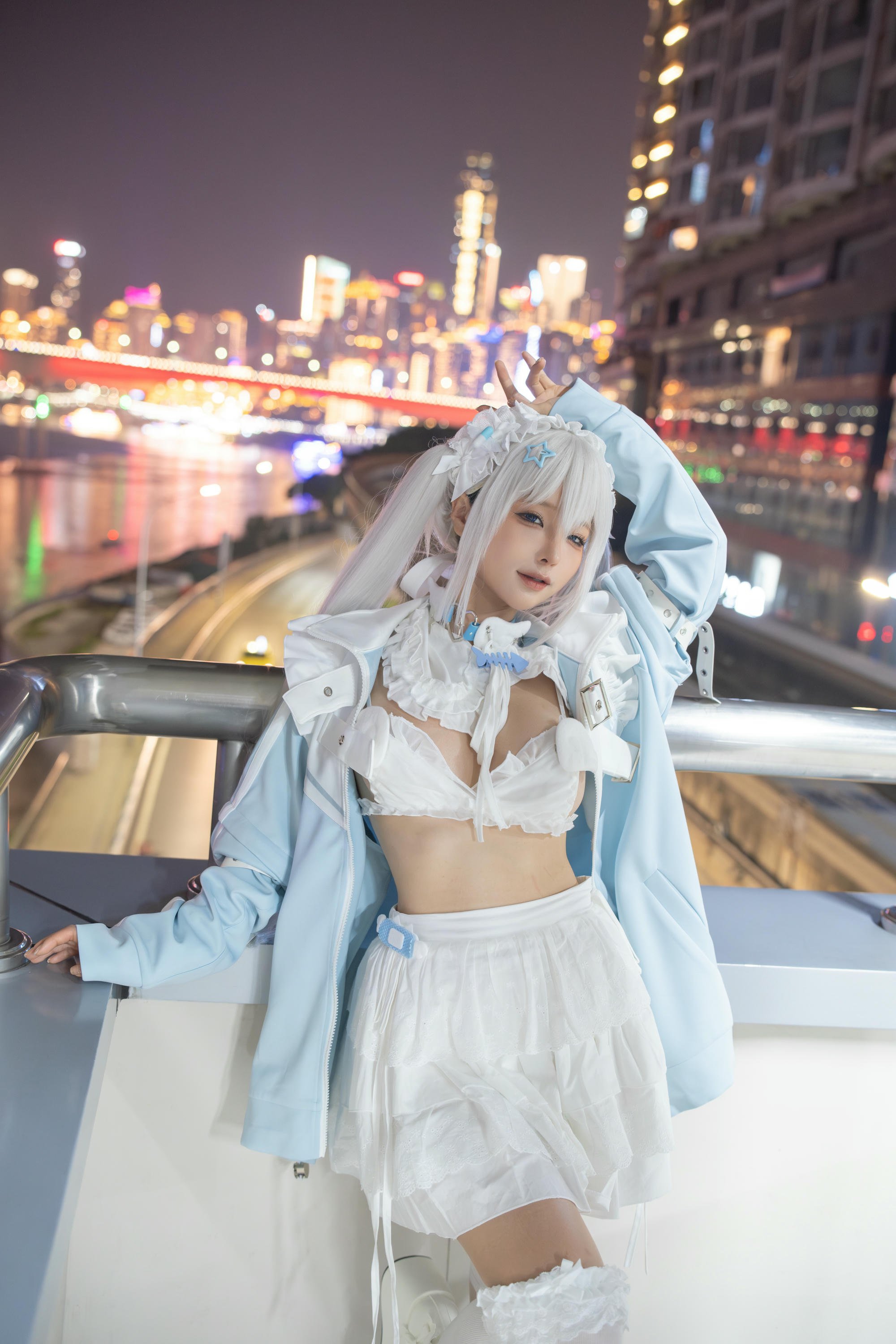 蠢沫沫 NO.325 水色 [244P2V-1.97GB]-水色-正片_第1集