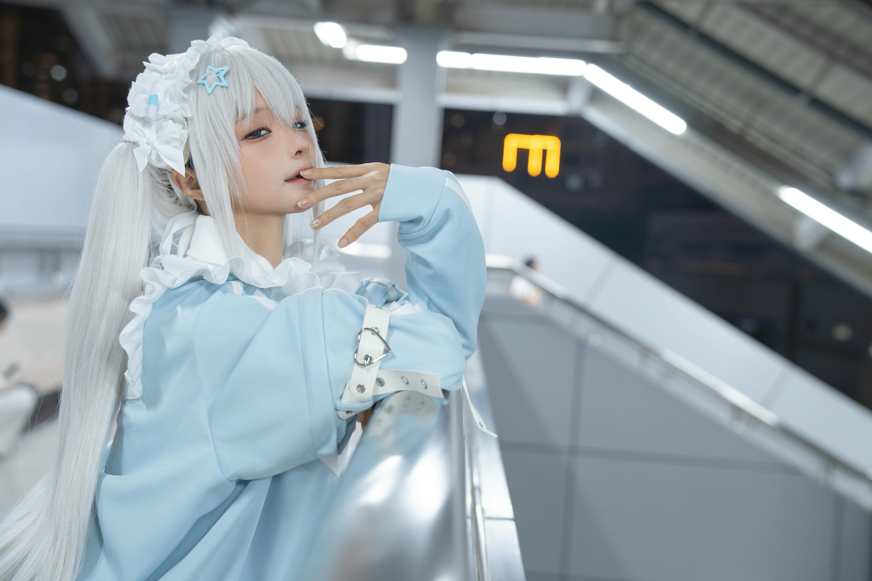 蠢沫沫 NO.325 水色 [244P2V-1.97GB]-水色-正片_第1集