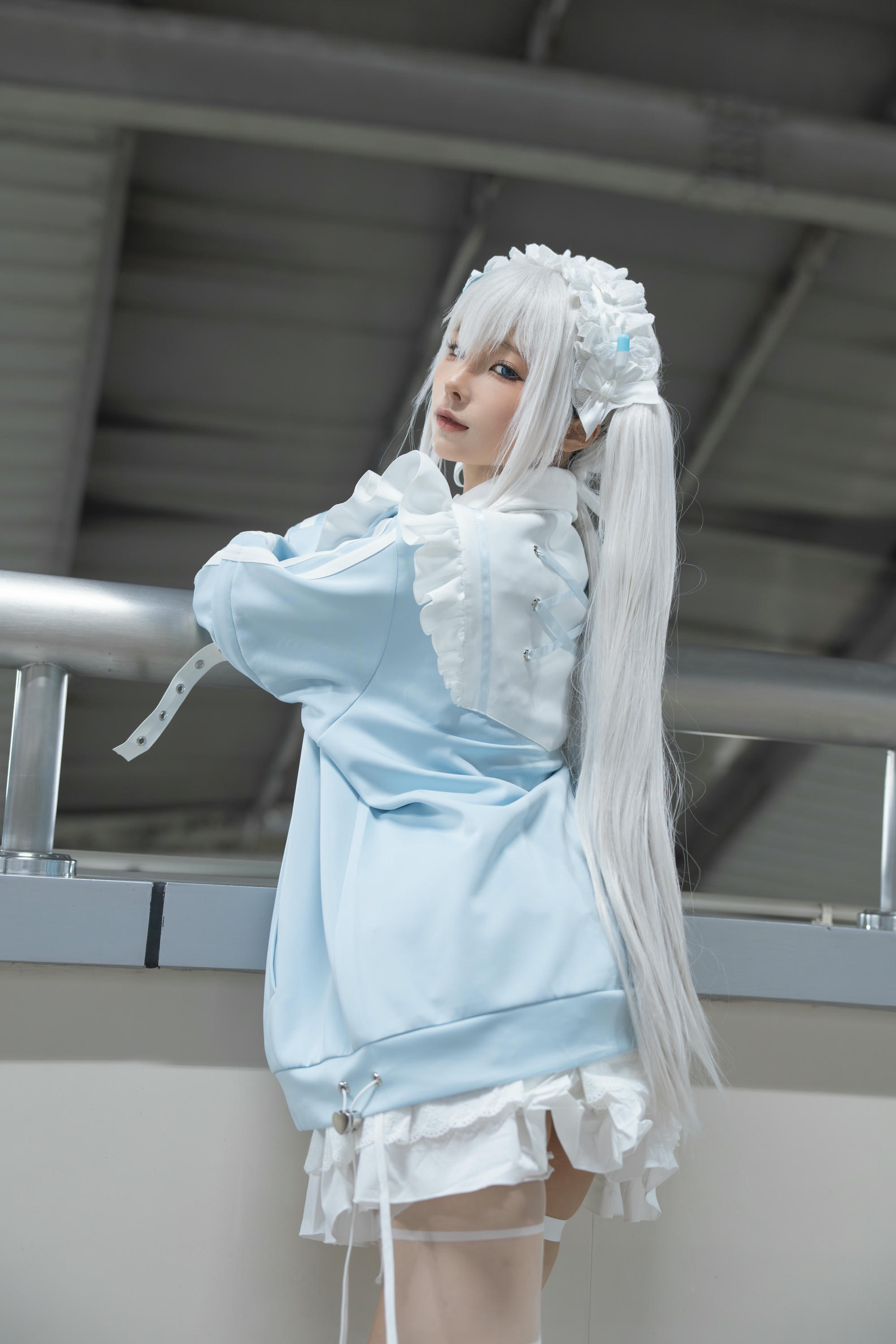 蠢沫沫 NO.325 水色 [244P2V-1.97GB]-水色-正片_第1集