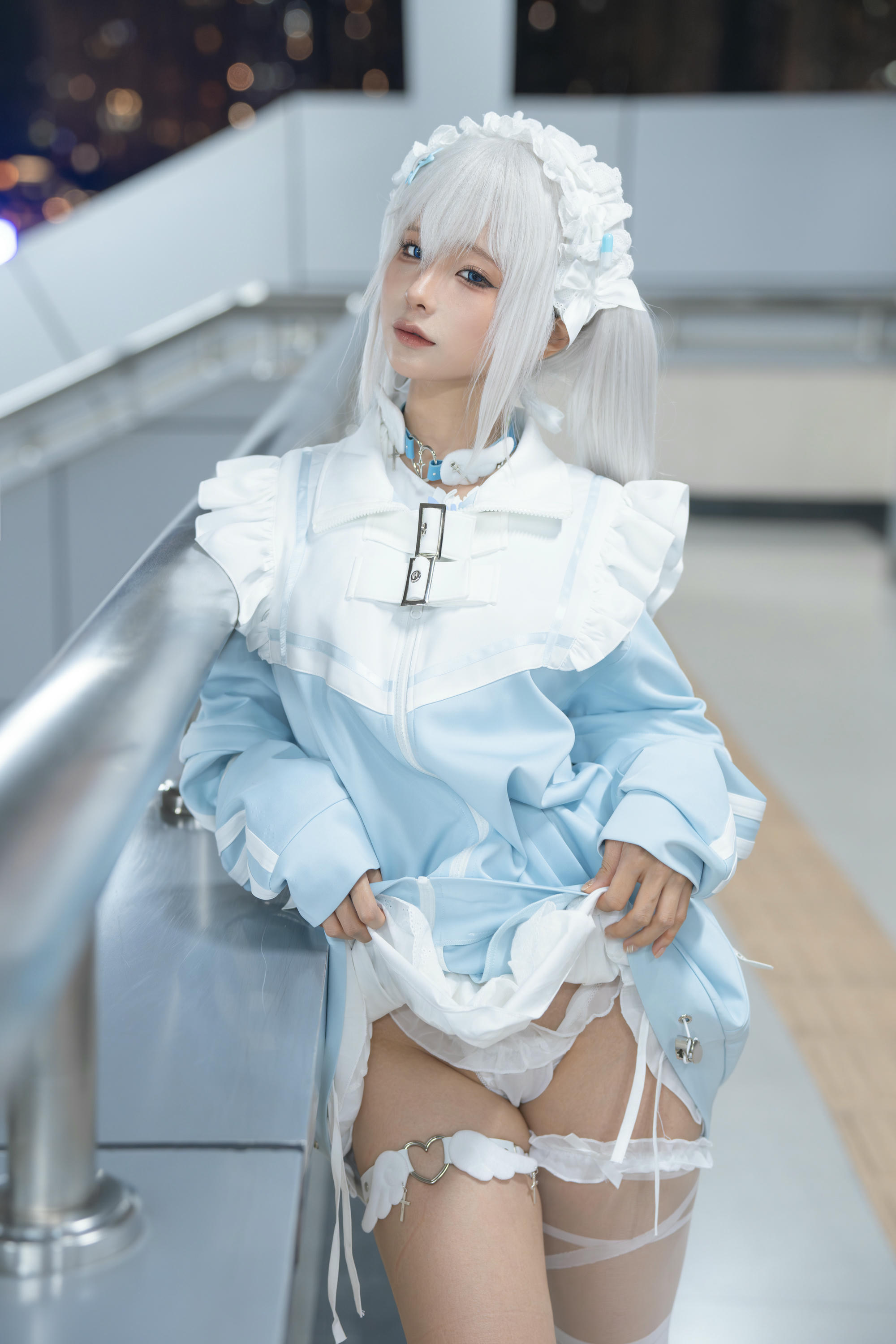 蠢沫沫 NO.325 水色 [244P2V-1.97GB]-水色-正片_第1集