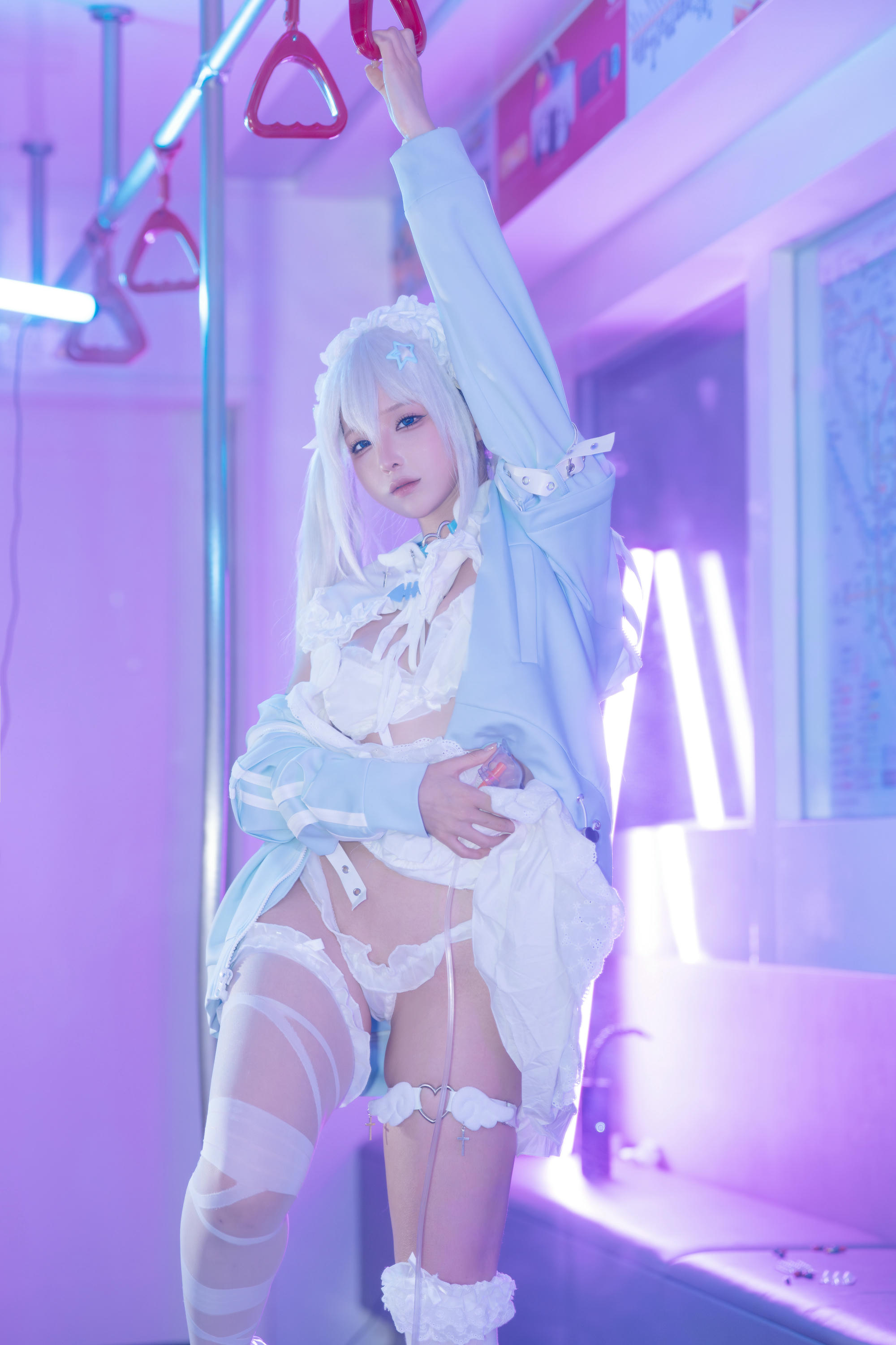 蠢沫沫 NO.325 水色 [244P2V-1.97GB]-水色-正片_第4集
