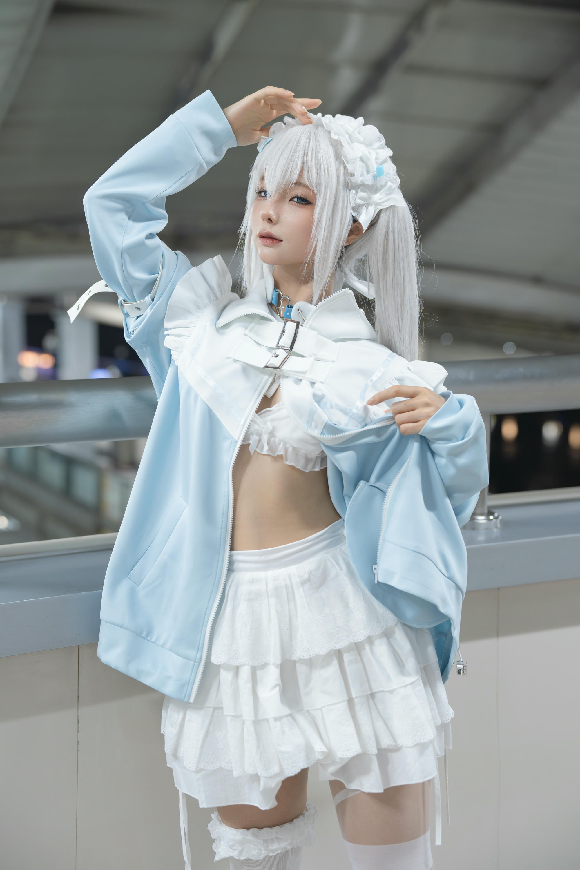 蠢沫沫 NO.325 水色 [244P2V-1.97GB]-水色-正片_第1集
