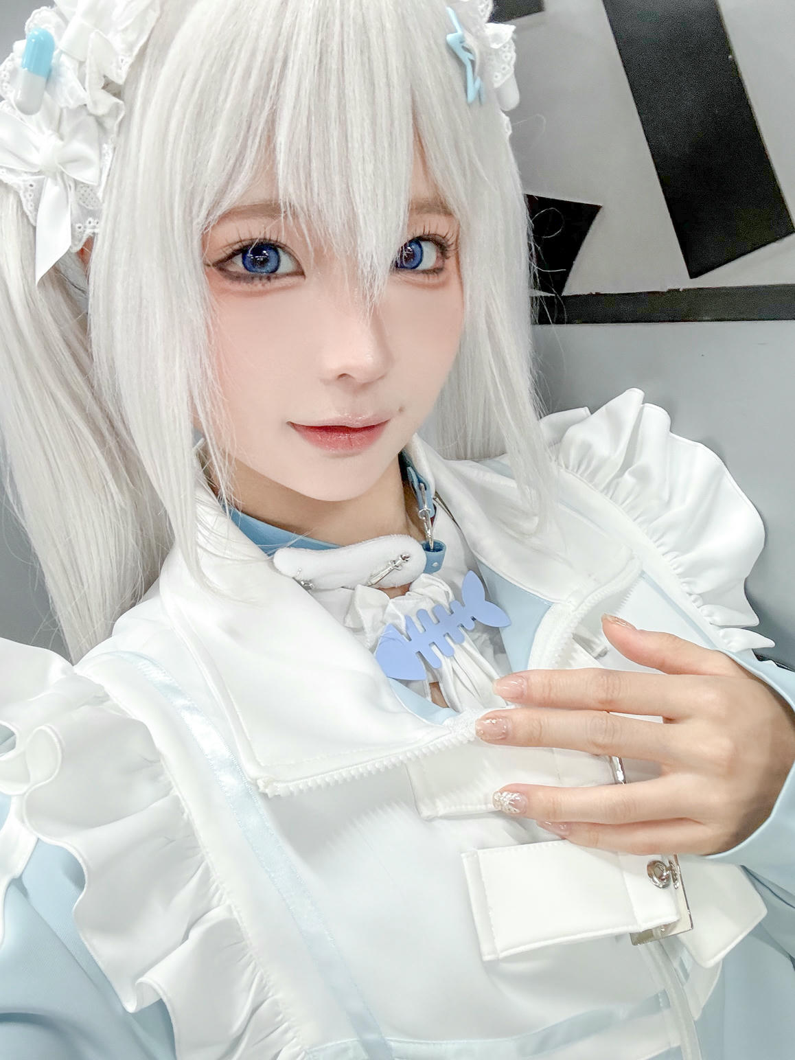 蠢沫沫 NO.325 水色 [244P2V-1.97GB]-水色-花絮_第2集