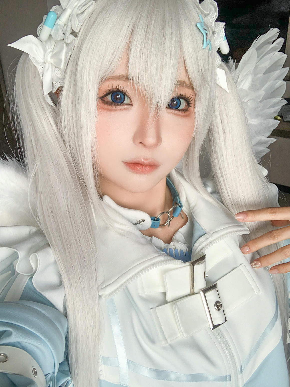 蠢沫沫 NO.325 水色 [244P2V-1.97GB]-水色-花絮_第1集