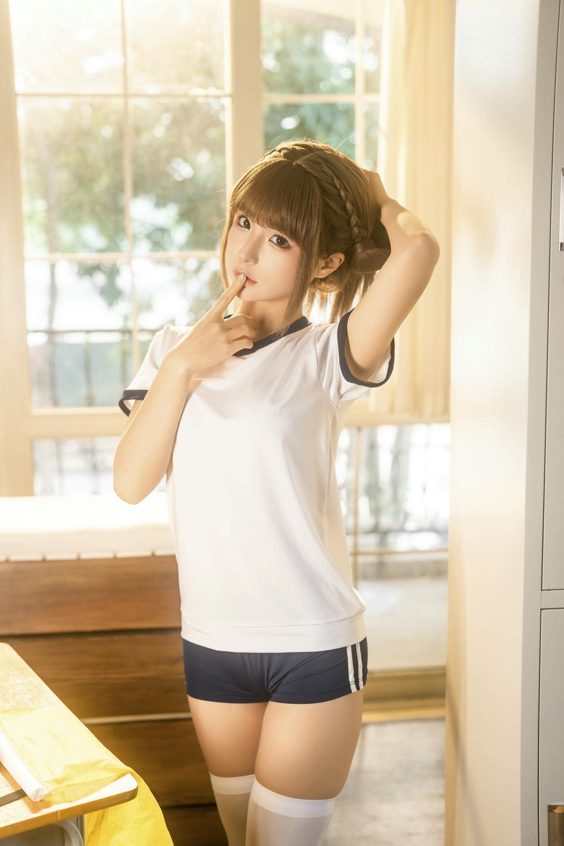 蠢沫沫 NO.326《体操室》[104P 1.38GB]_第1集