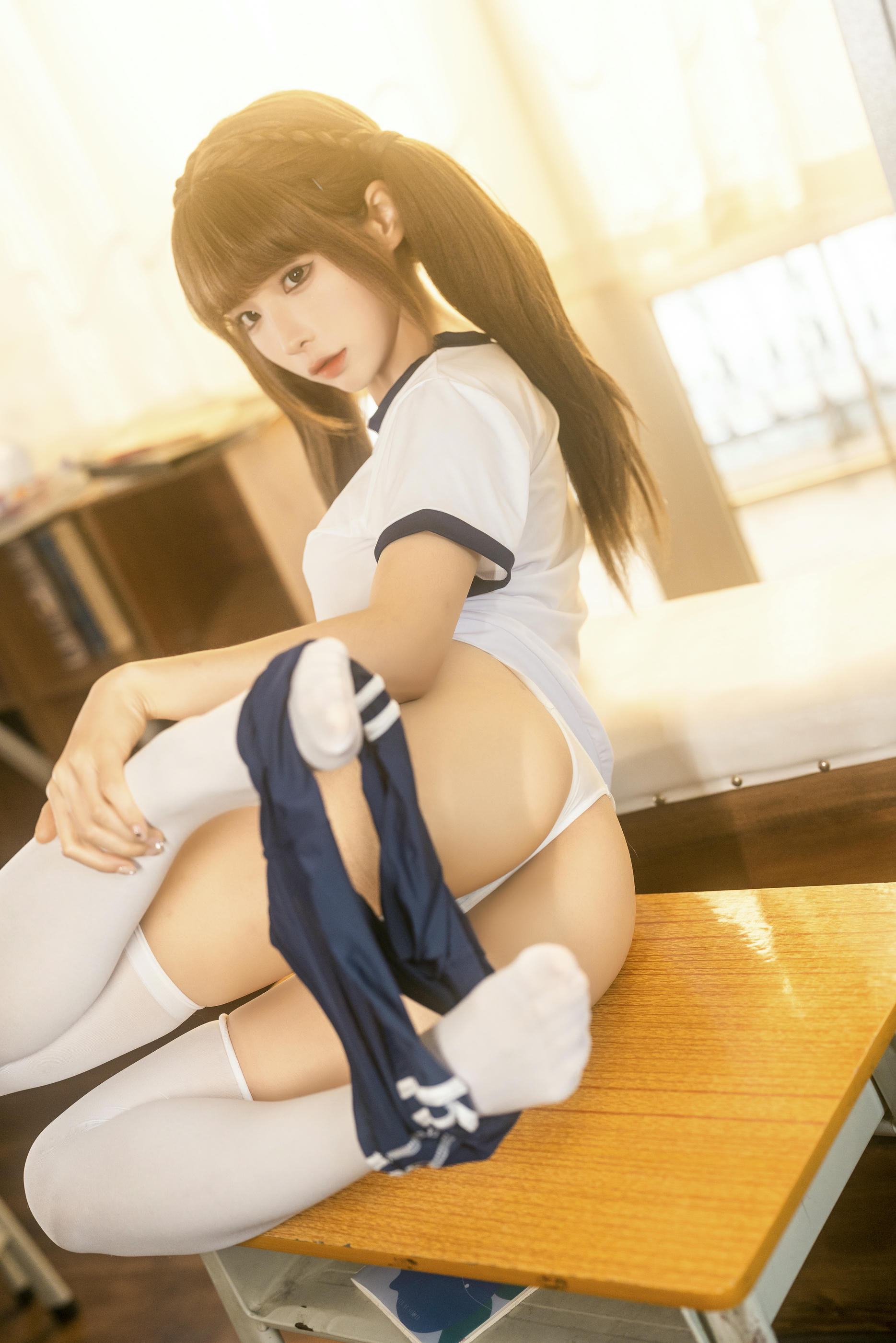 蠢沫沫 NO.326《体操室》[104P 1.38GB]_第2集