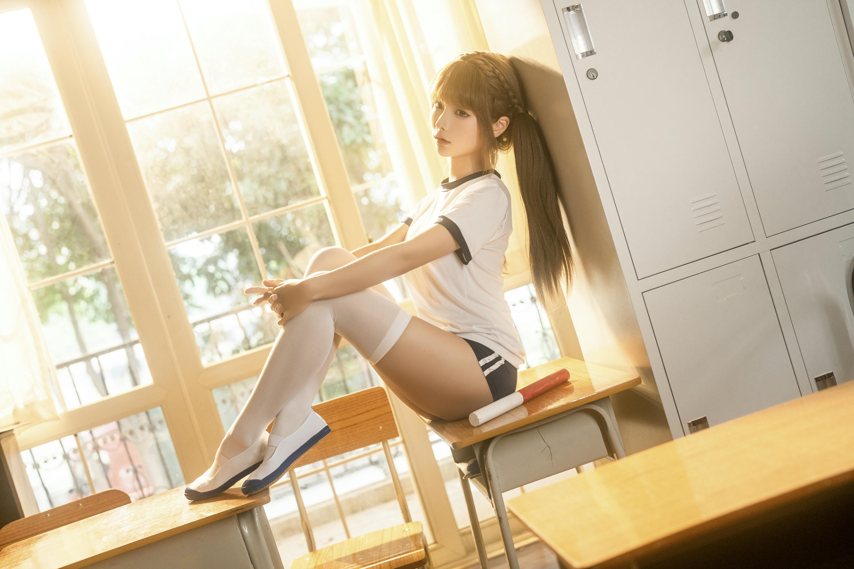 蠢沫沫 NO.326《体操室》[104P 1.38GB]_第2集
