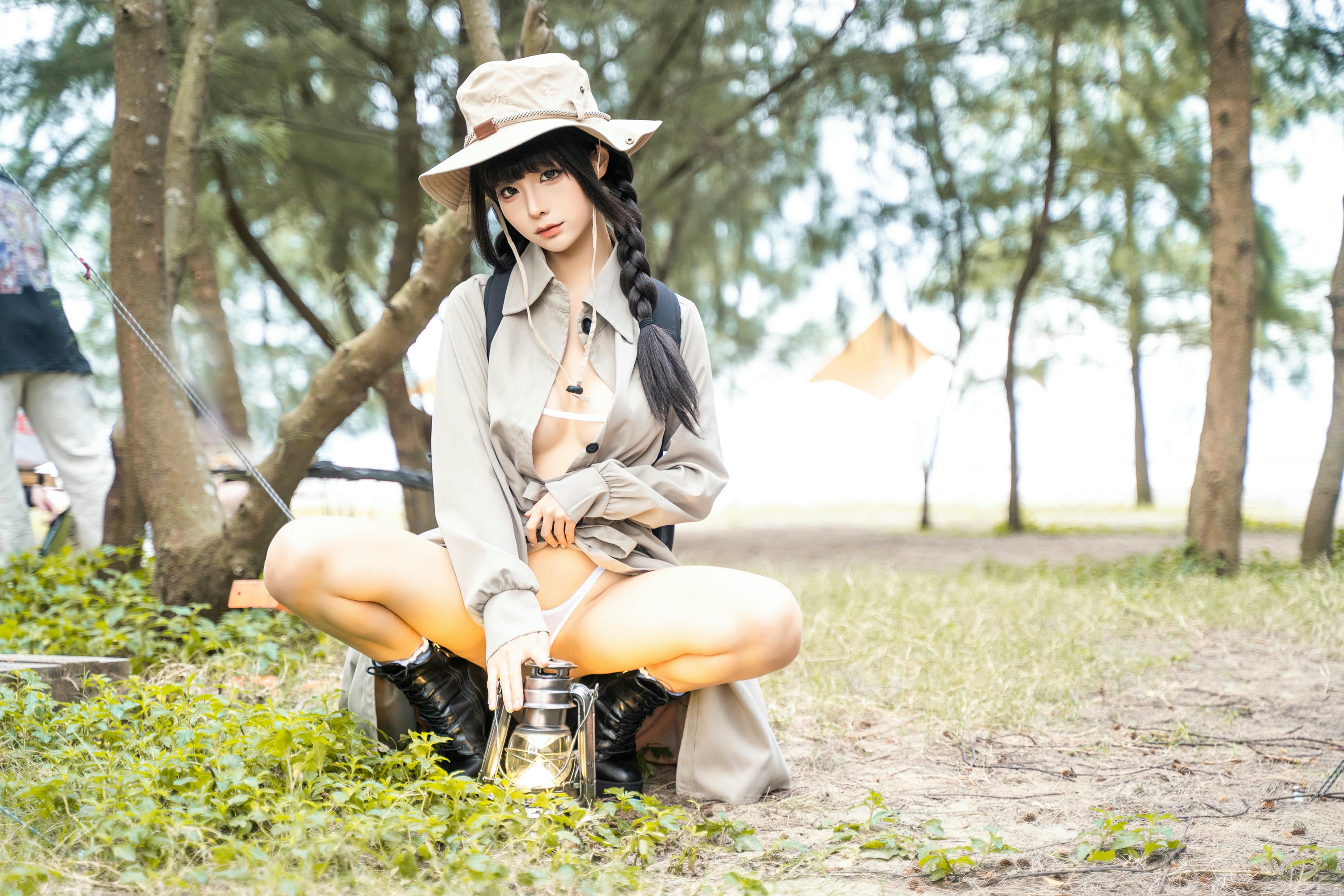 蠢沫沫 NO.335 露营 [53P 846MB]_第1集