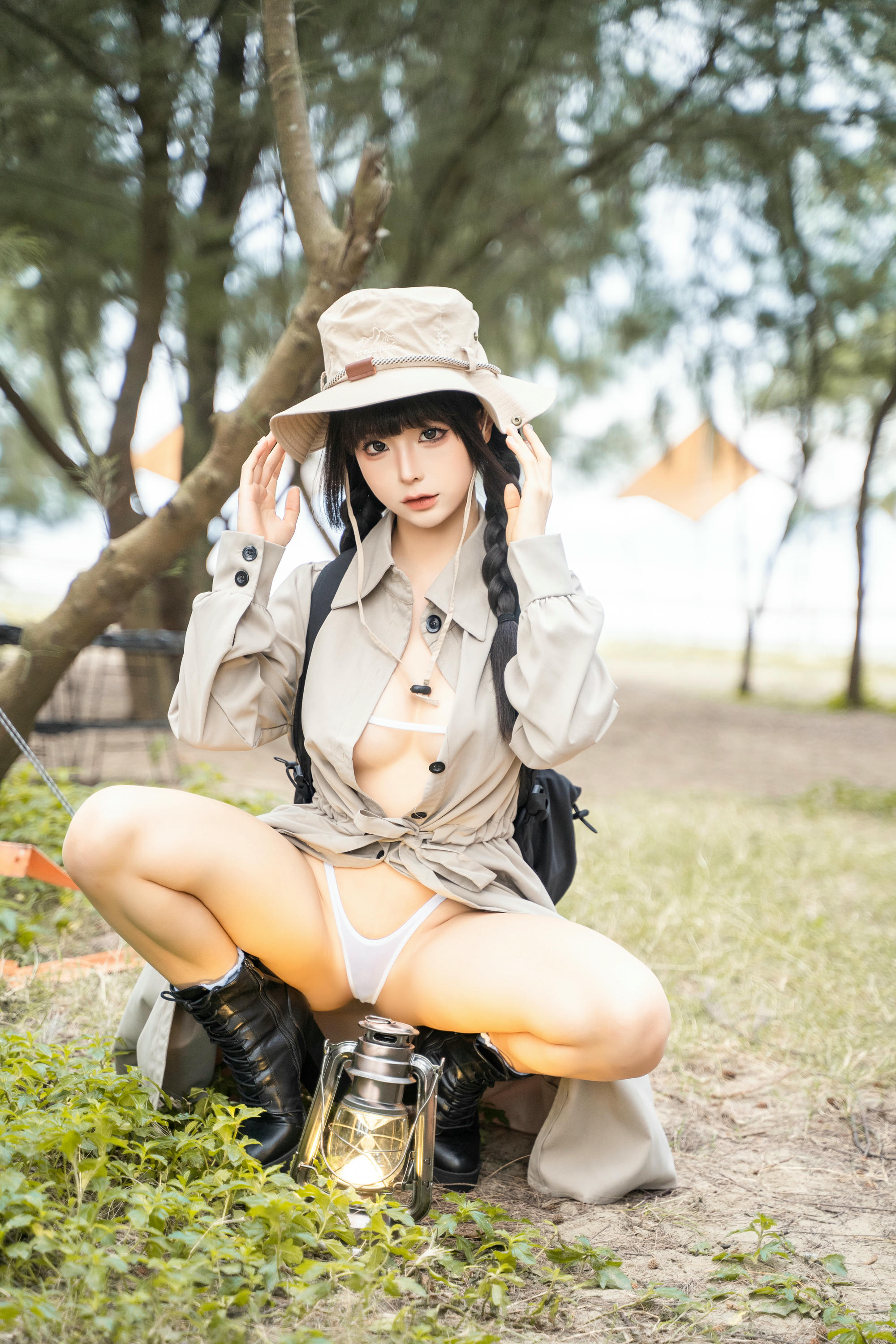 蠢沫沫 NO.335 露营 [53P 846MB]_第1集