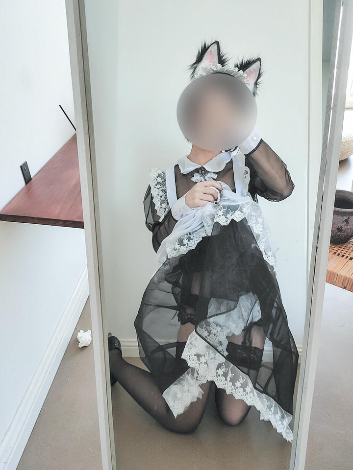 蠢沫沫 NO.048 透明女仆自拍 [42P 55MB]_第1集