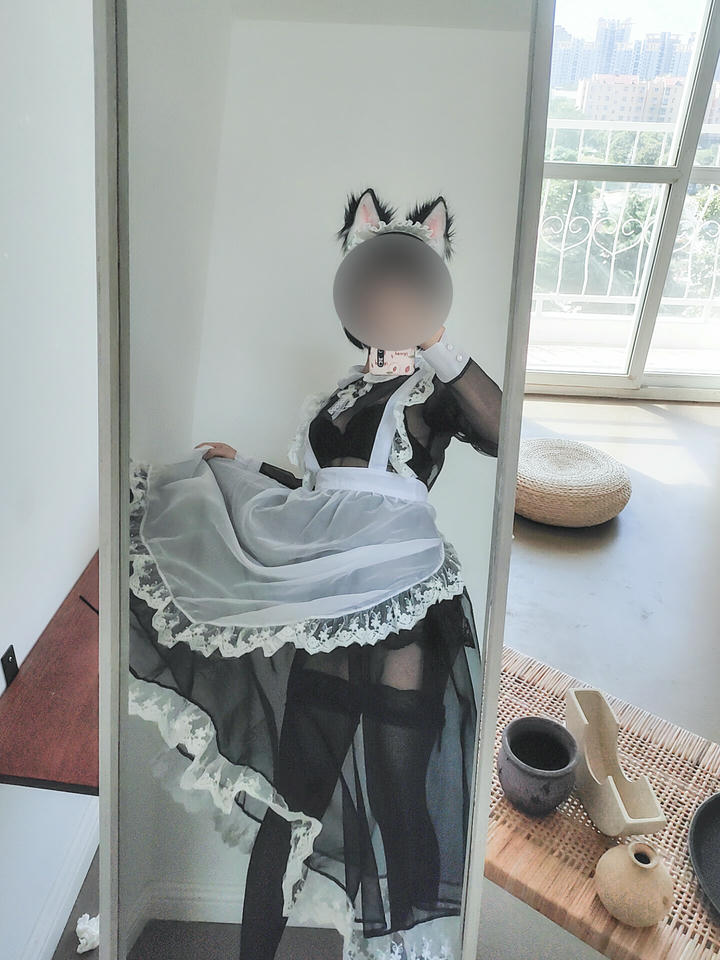 蠢沫沫 NO.048 透明女仆自拍 [42P 55MB]_第1集