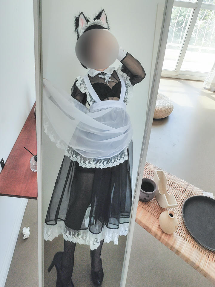 蠢沫沫 NO.048 透明女仆自拍 [42P 55MB]_第2集