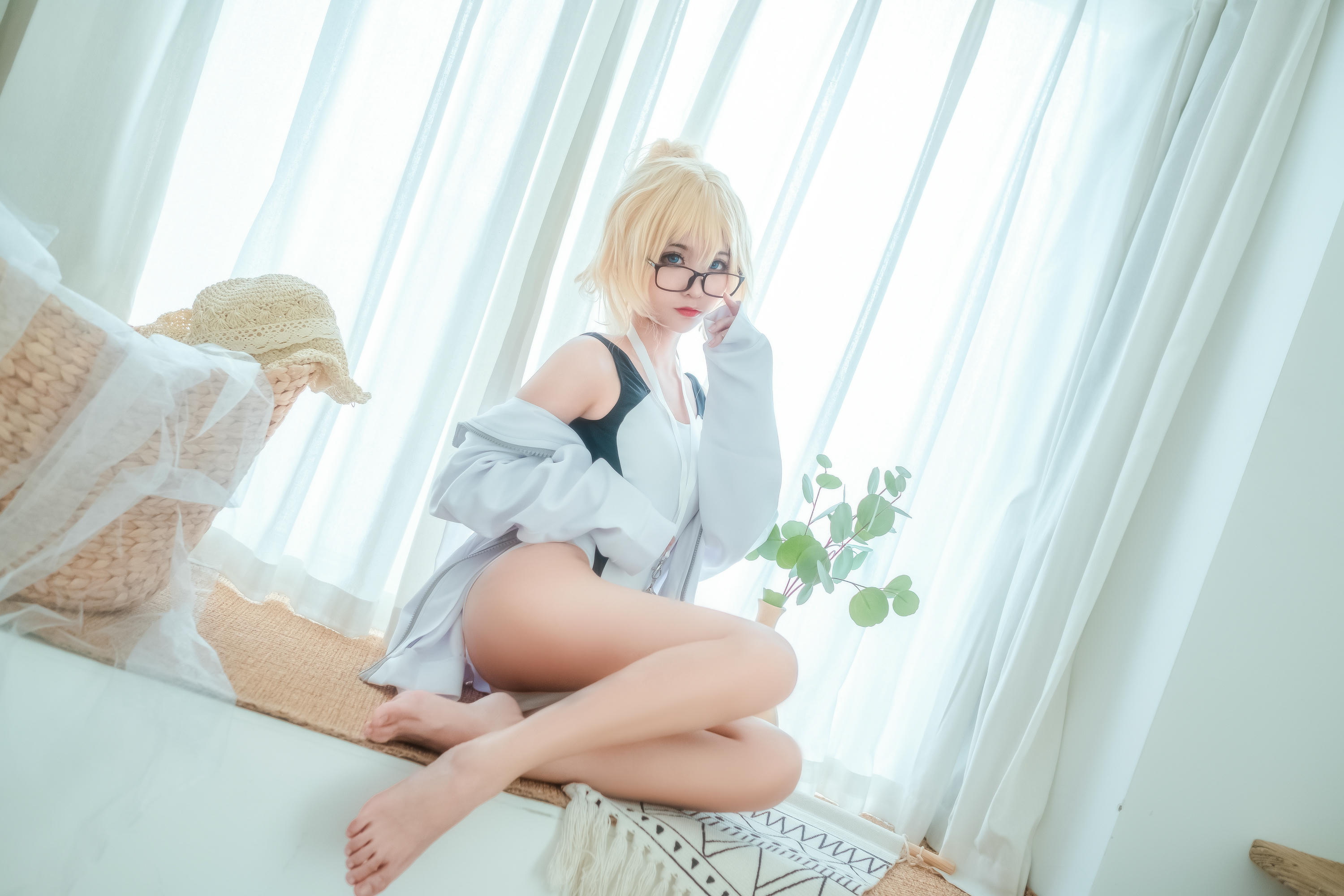 蠢沫沫 NO.050 贞德 [40P 344MB]_第1集