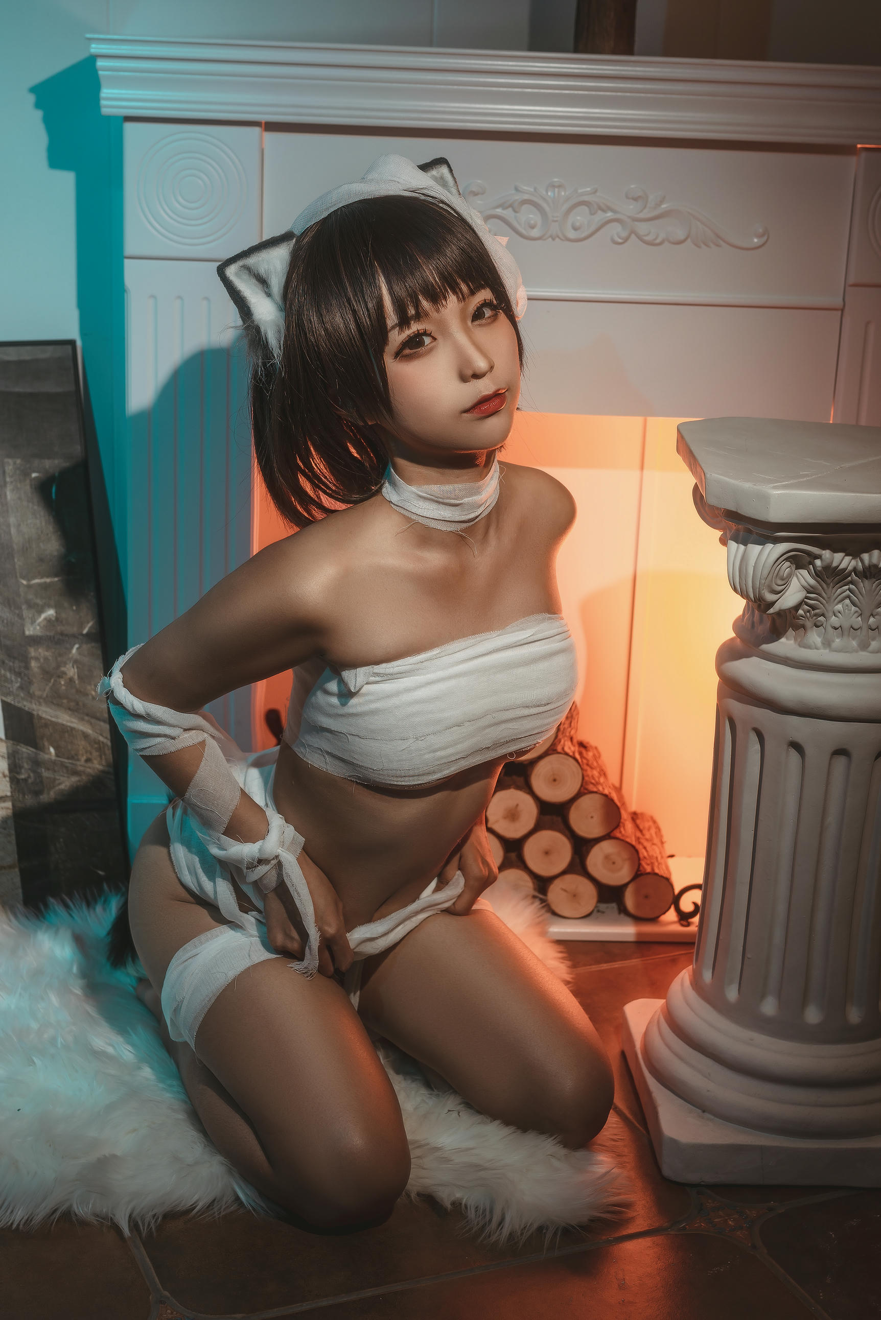 蠢沫沫 NO.054 绷带猫 [40P-559MB]_第2集