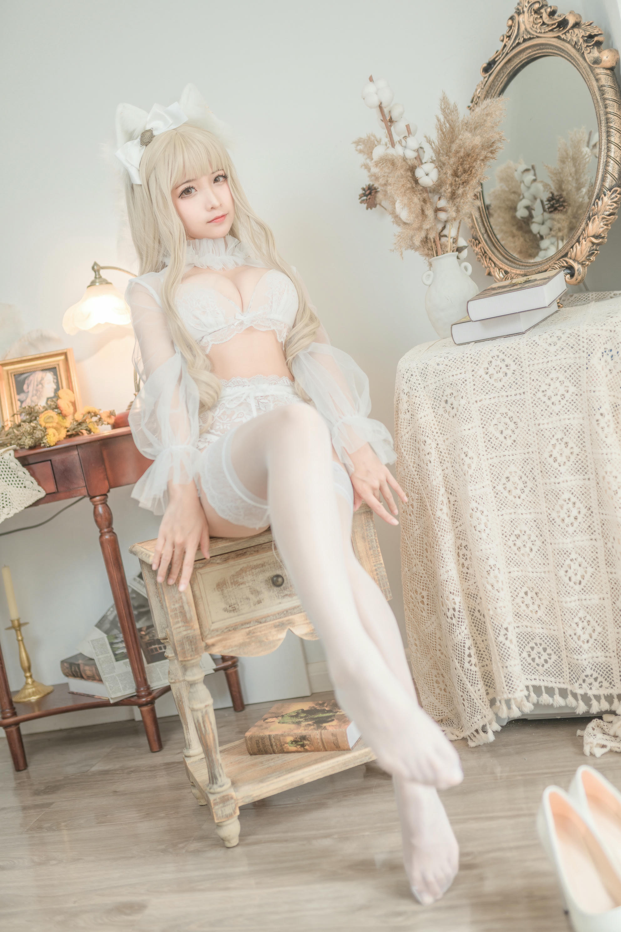 蠢沫沫 NO.057 白猫 [40P-430MB]_第1集