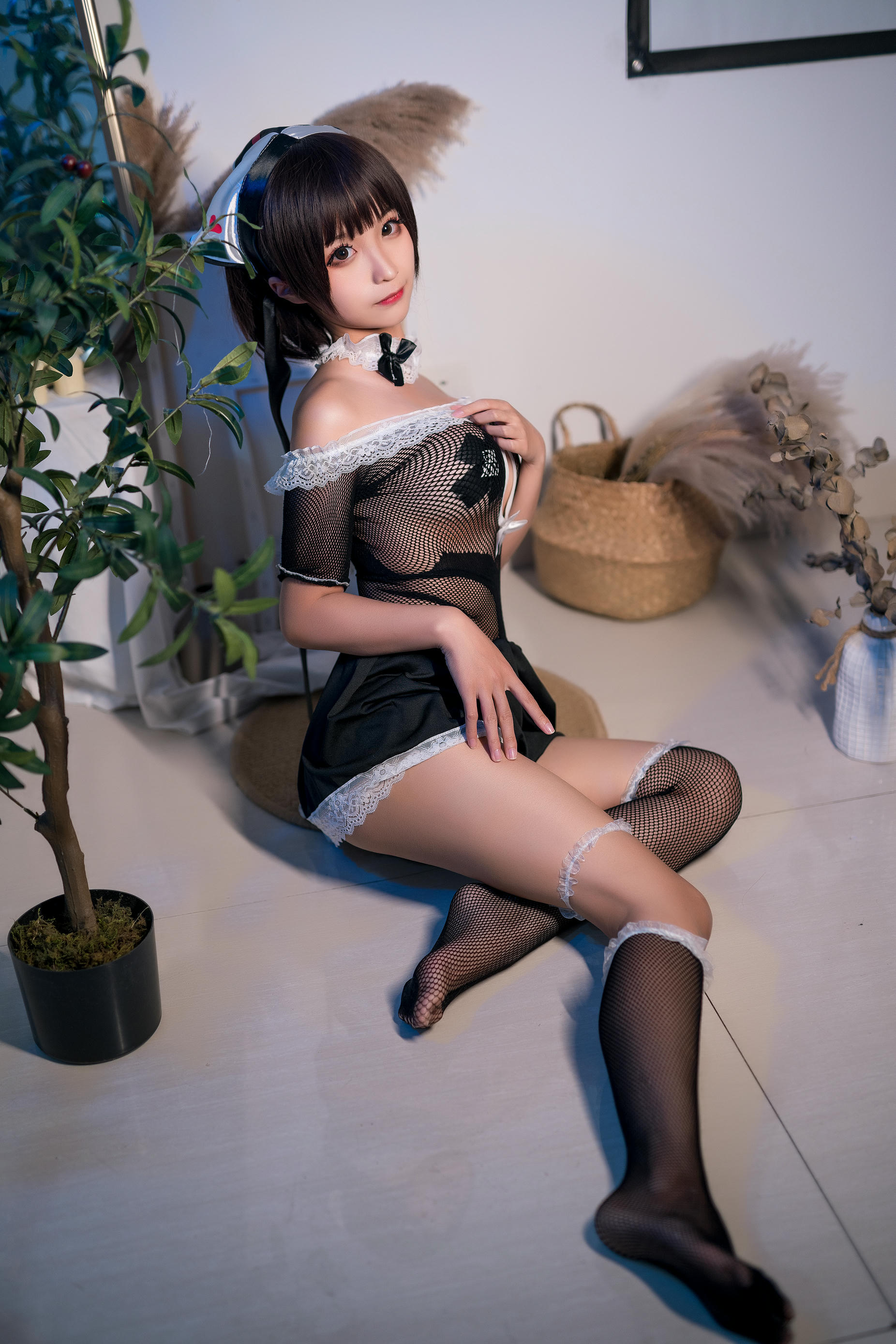 蠢沫沫 NO.061 黑白女仆 [37P-488MB]_第1集