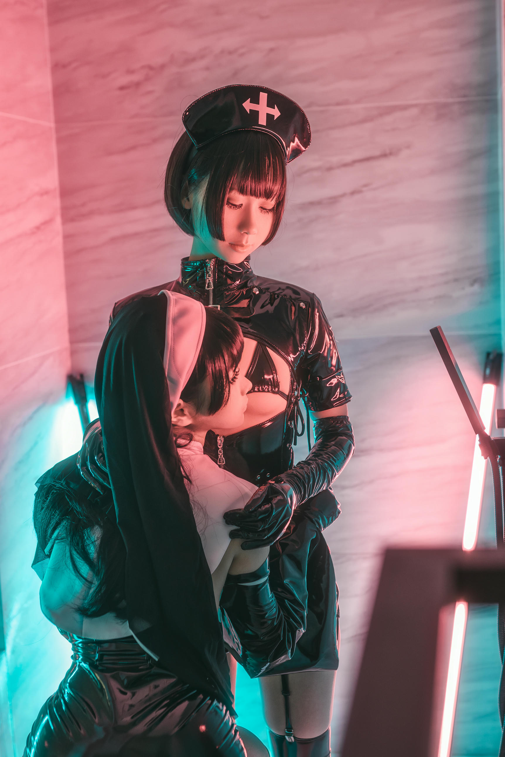 蠢沫沫 NO.071 修女×护士 [50P-1290MB]_第2集