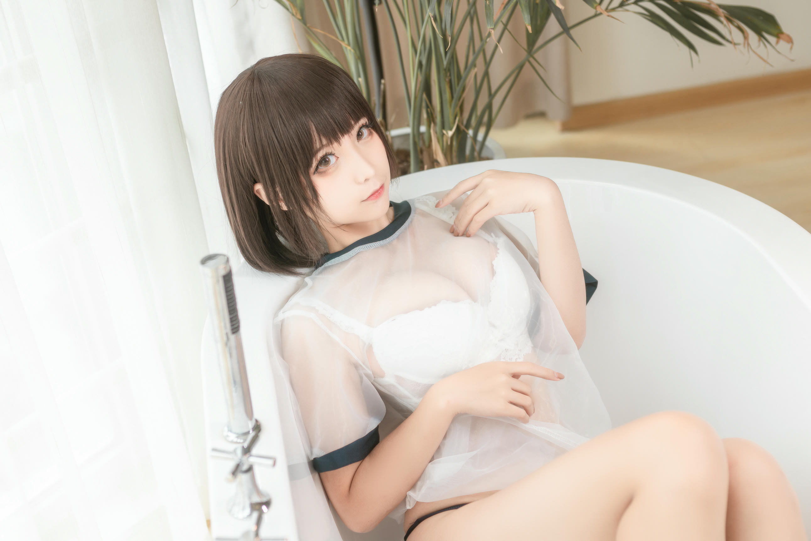 蠢沫沫 NO.085 透明体操服 [40P-260MB]_第1集