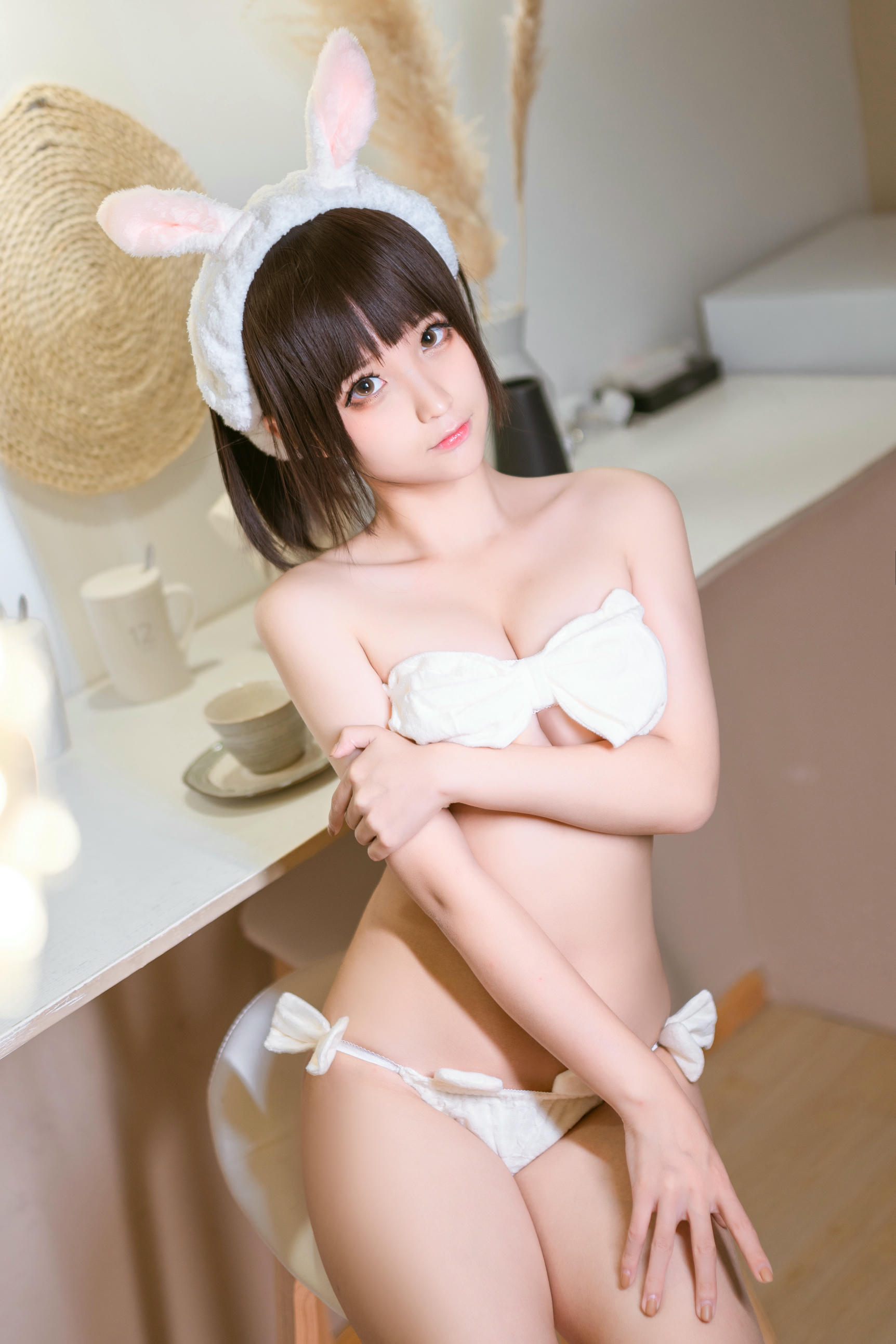 蠢沫沫 NO.091 蝴蝶结内衣 [40P-387MB]_第1集