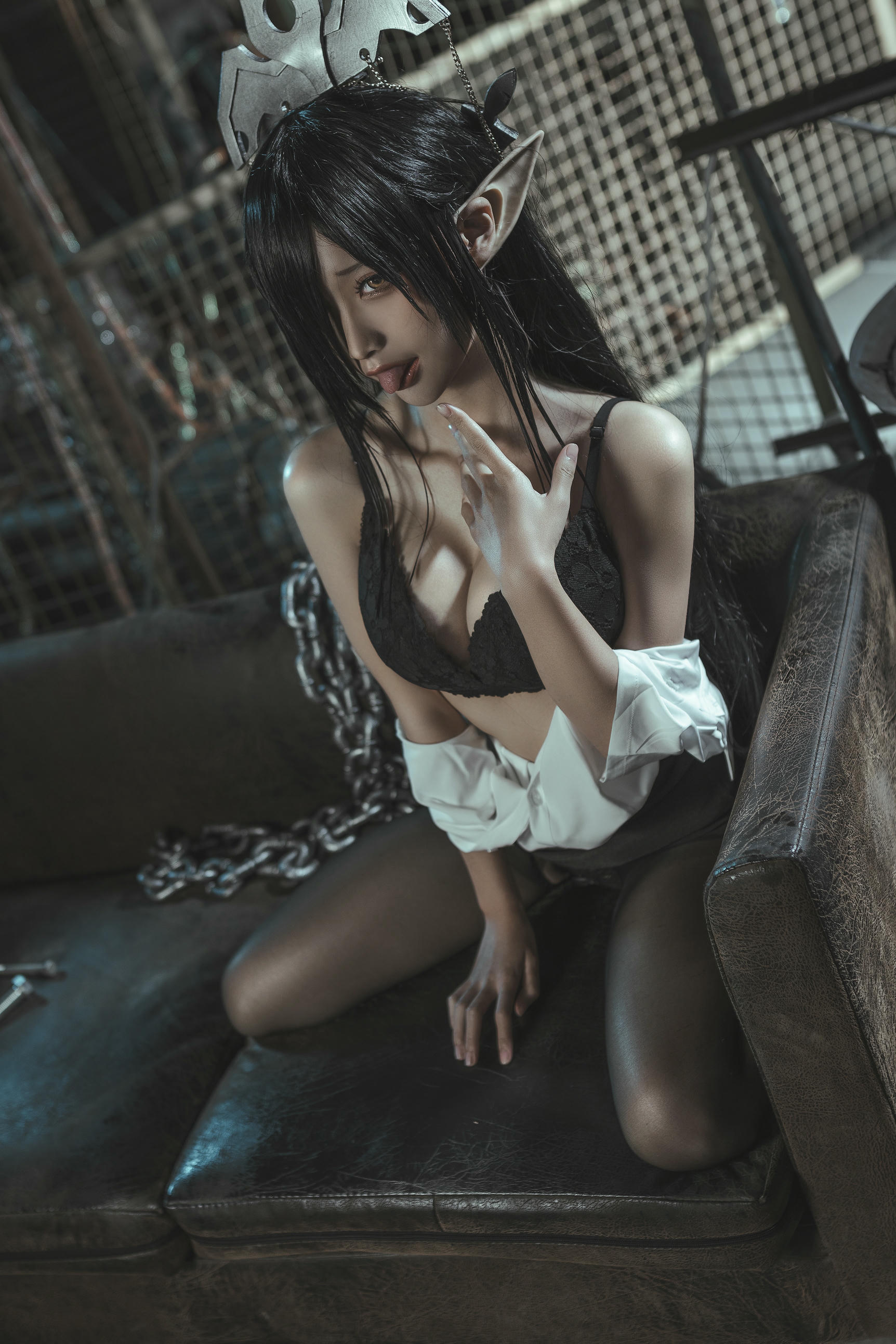 蠢沫沫 NO.093 黑兽 女王 [127P-613MB]-ol制服_第1集