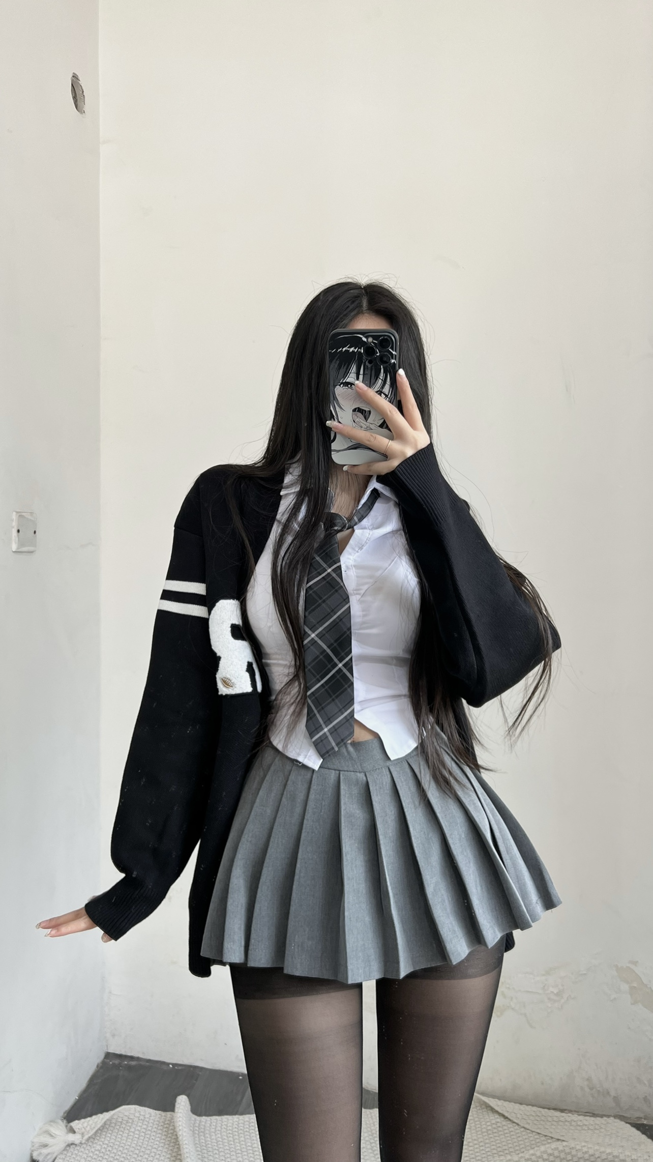 粉色的猪陈佩奇微密圈-107 学院风英伦风vibe风针织开衫毛衣女2021年春秋温柔气质宽松外套潮_第1集