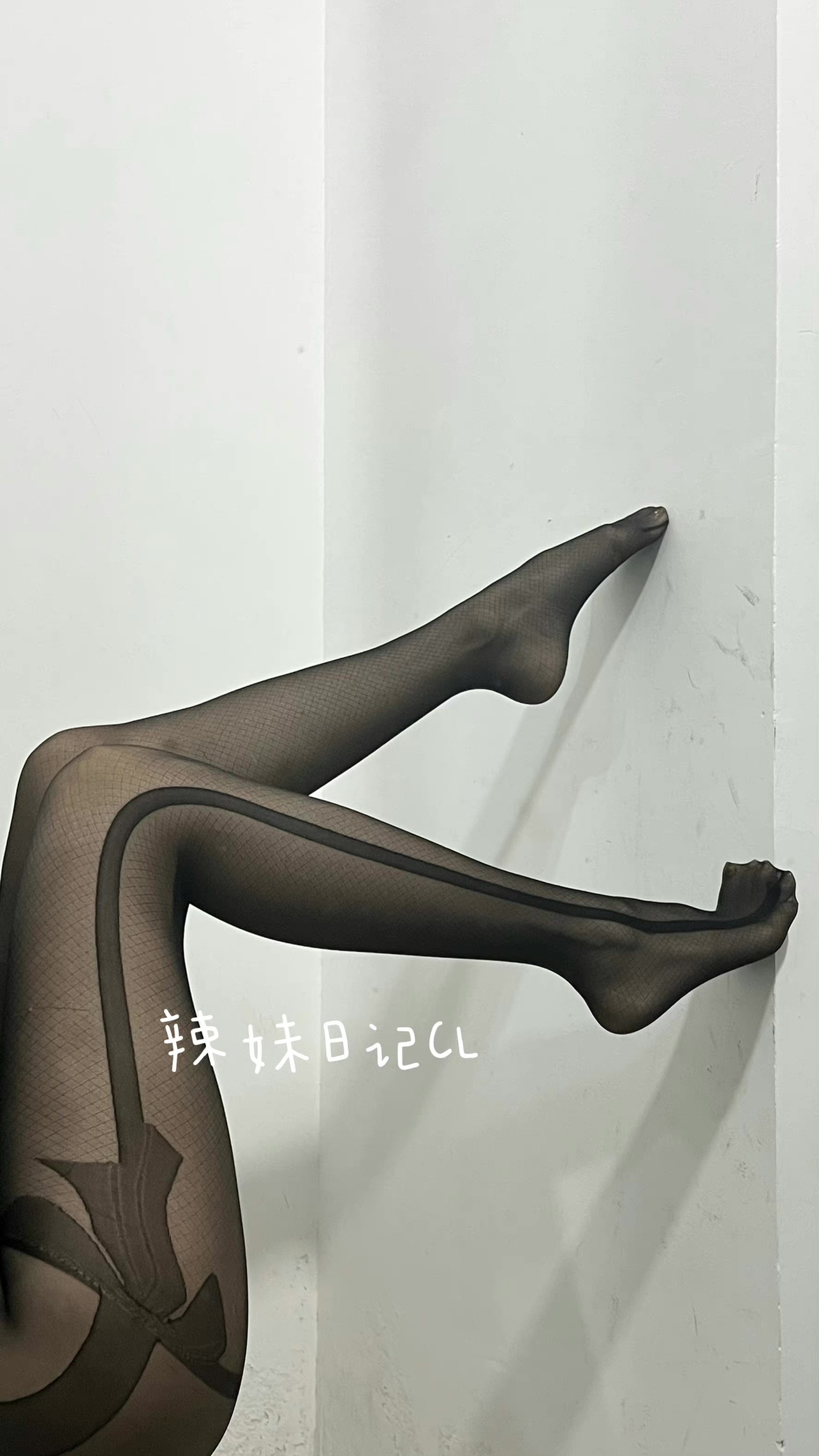 粉色的猪陈佩奇微密圈-110 20DT裆仿长筒环形花纹连裤袜腿环性感超薄日系黑色丝袜_第1集