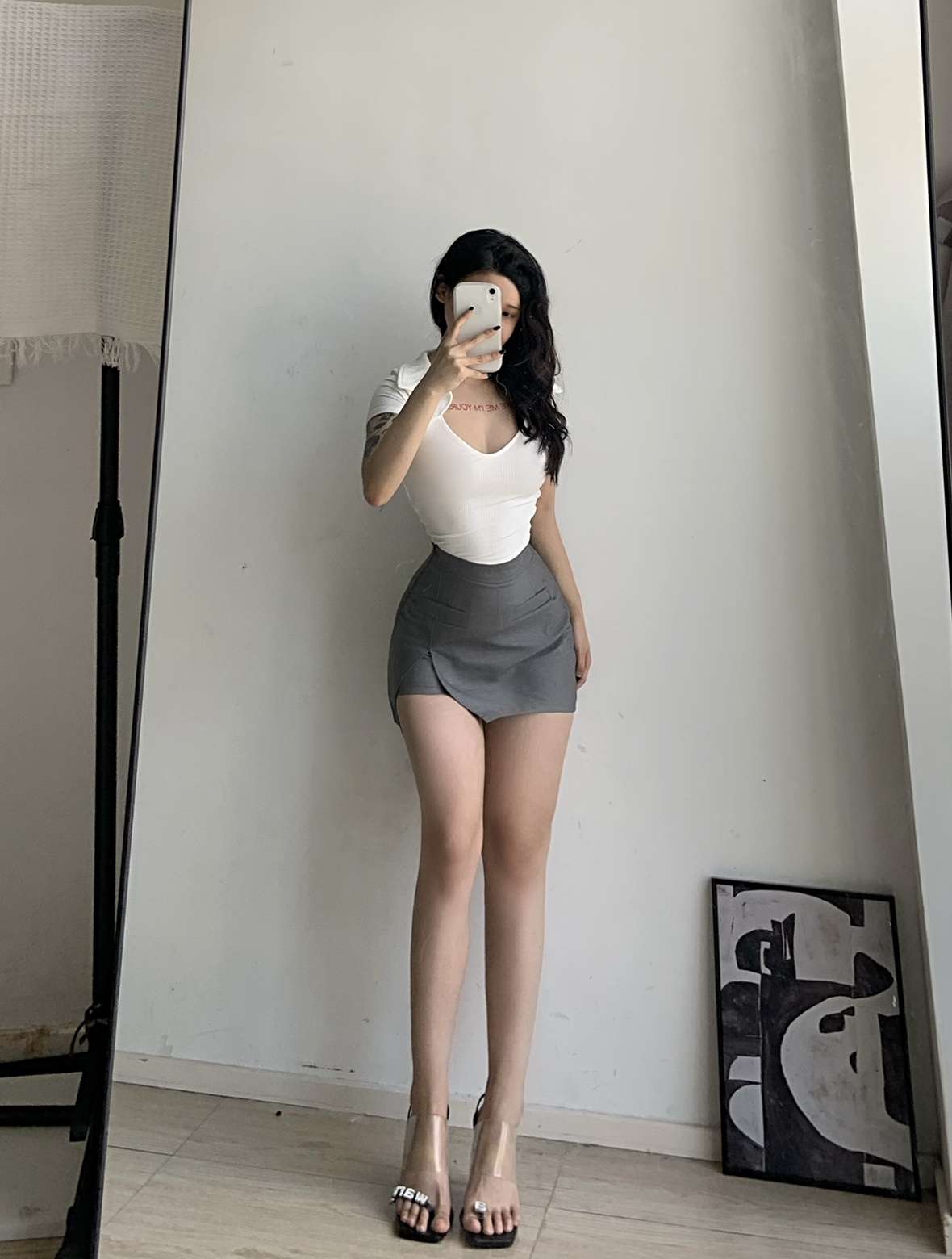 粉色的猪陈佩奇微密圈-164 领镂空短袖春夏欧美风女装新款挖空设计小翻领T恤上衣_第2集