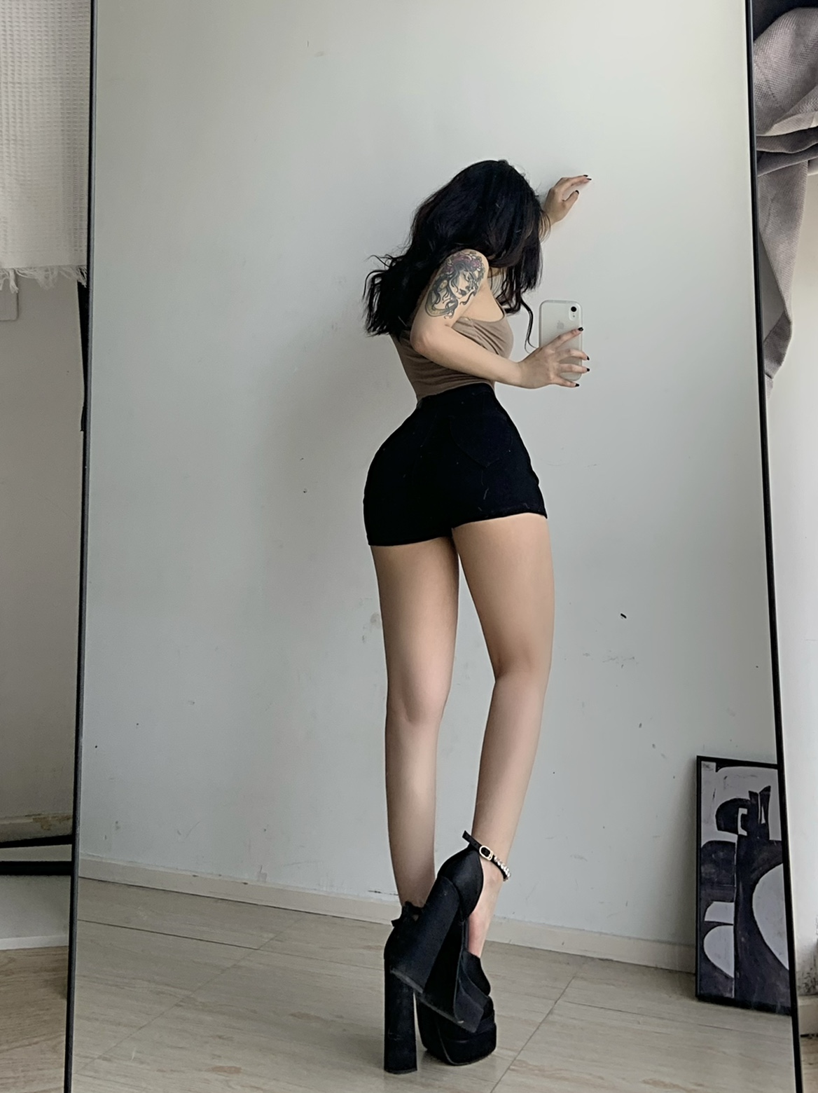 粉色的猪陈佩奇微密圈-169 欧美女装时尚纯色双层吊带修身连体衣夏季新款修身短款_第1集