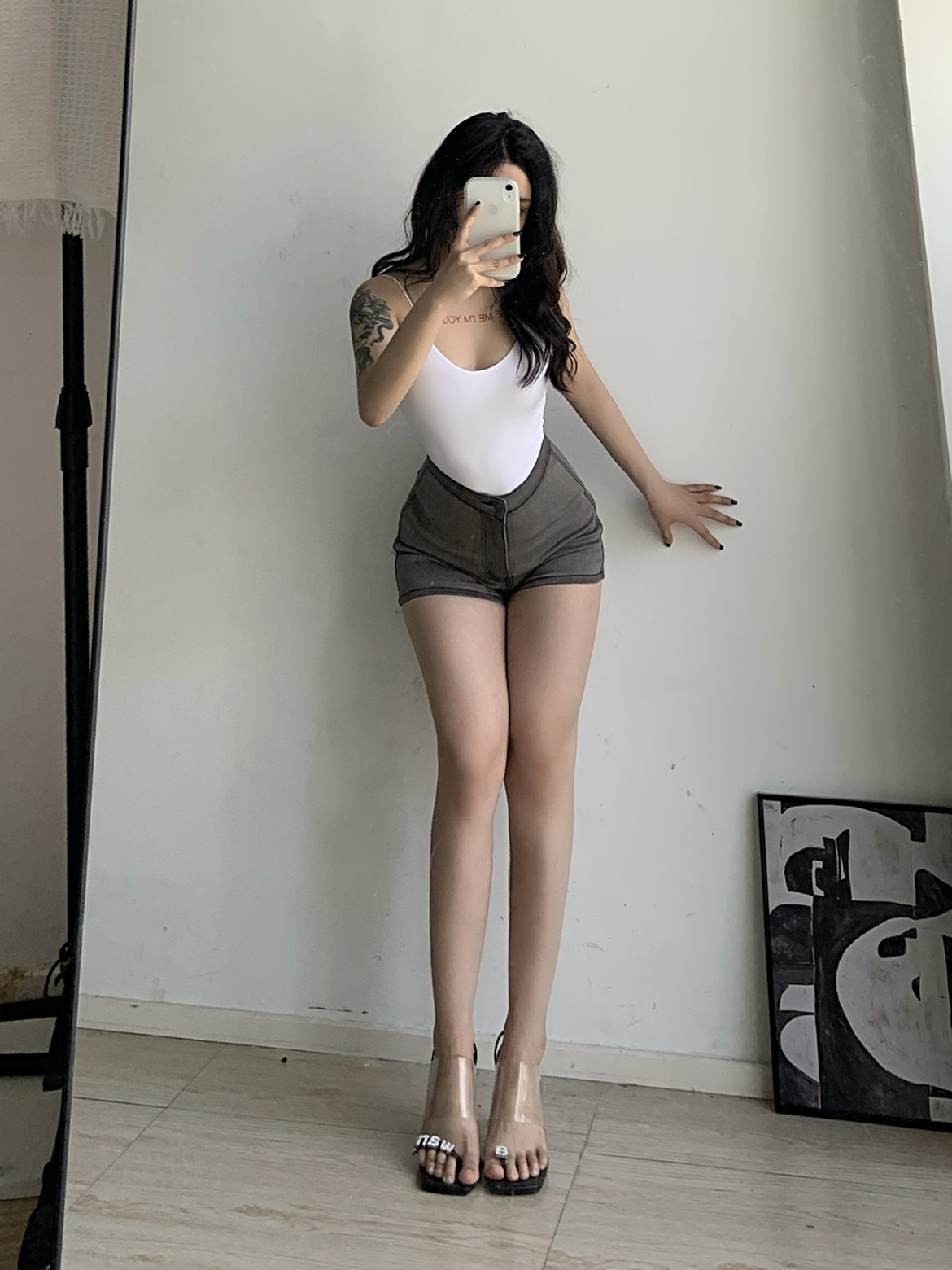 粉色的猪陈佩奇微密圈-169 欧美女装时尚纯色双层吊带修身连体衣夏季新款修身短款_第1集