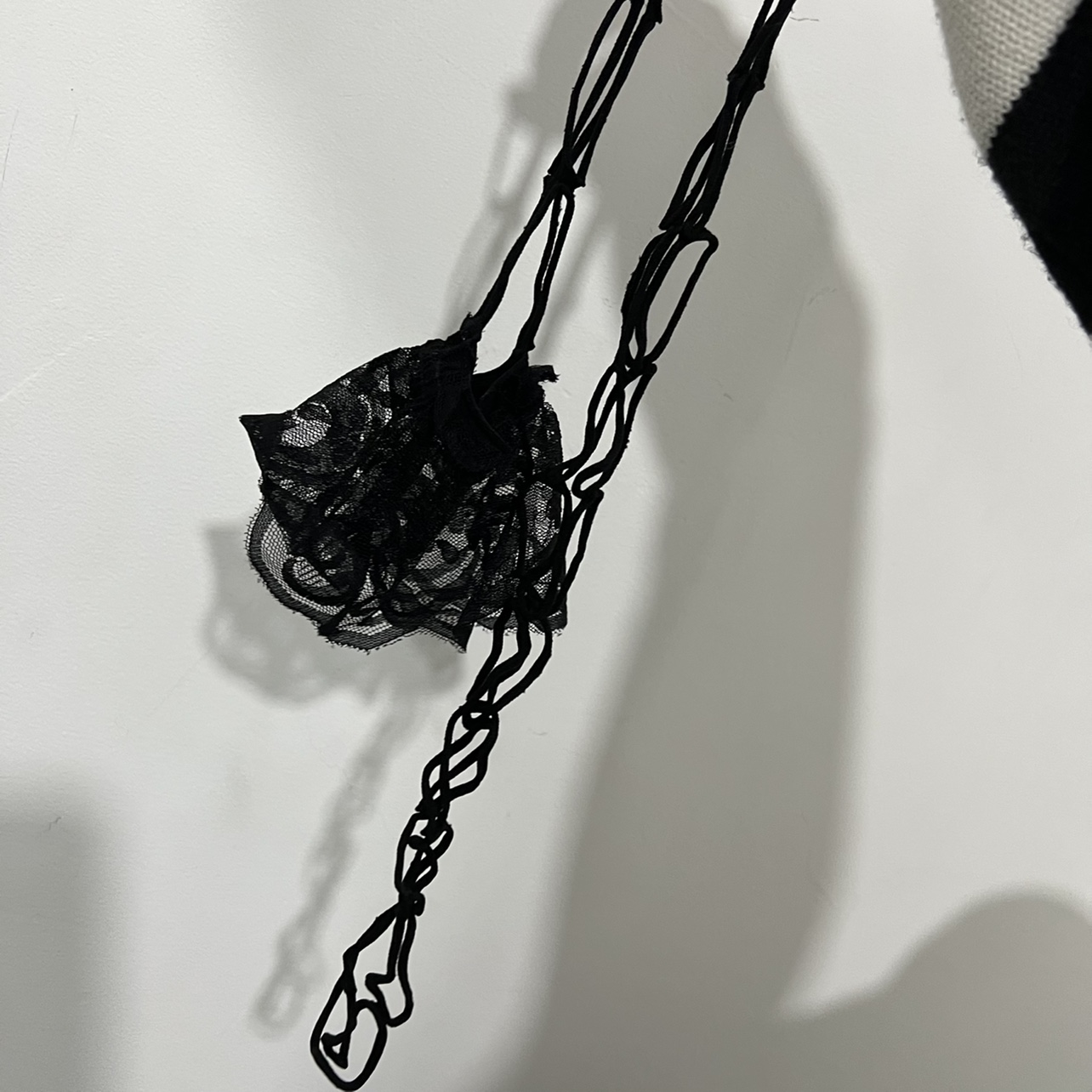 粉色的猪陈佩奇微密圈-173 性感镂空大网眼网袜高筒袜诱惑火辣蕾丝边丝袜美腿袜女_第1集