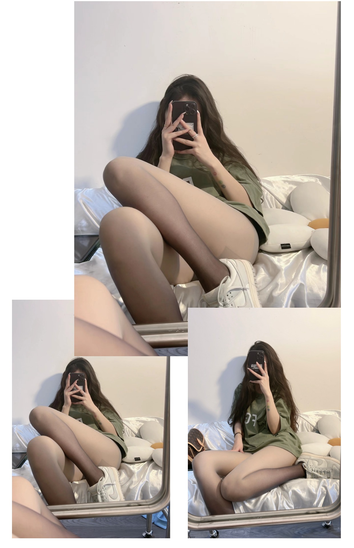 粉色的猪陈佩奇微密圈-175 渐变色丝袜灰色超薄连裤袜子女黑白桃红性感辣妹黑丝薄_第1集